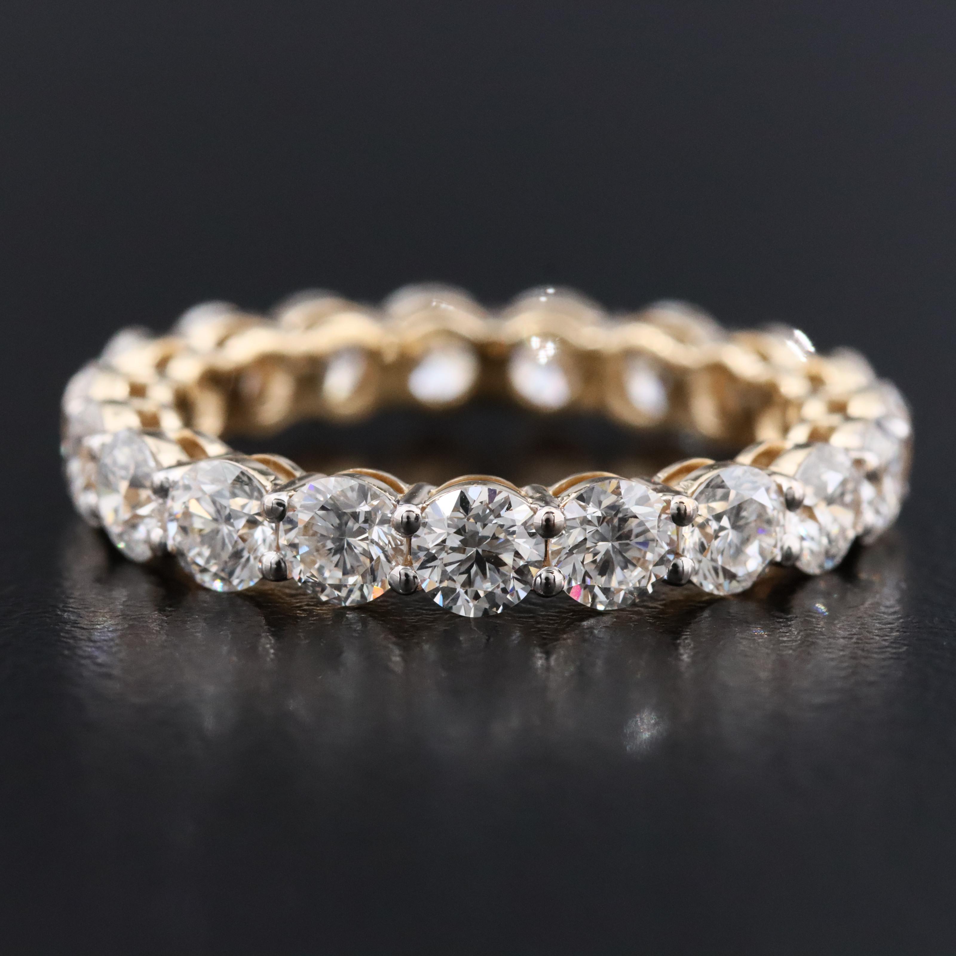 14K 3.31 CTW Lab Grown Diamond Eternity Band