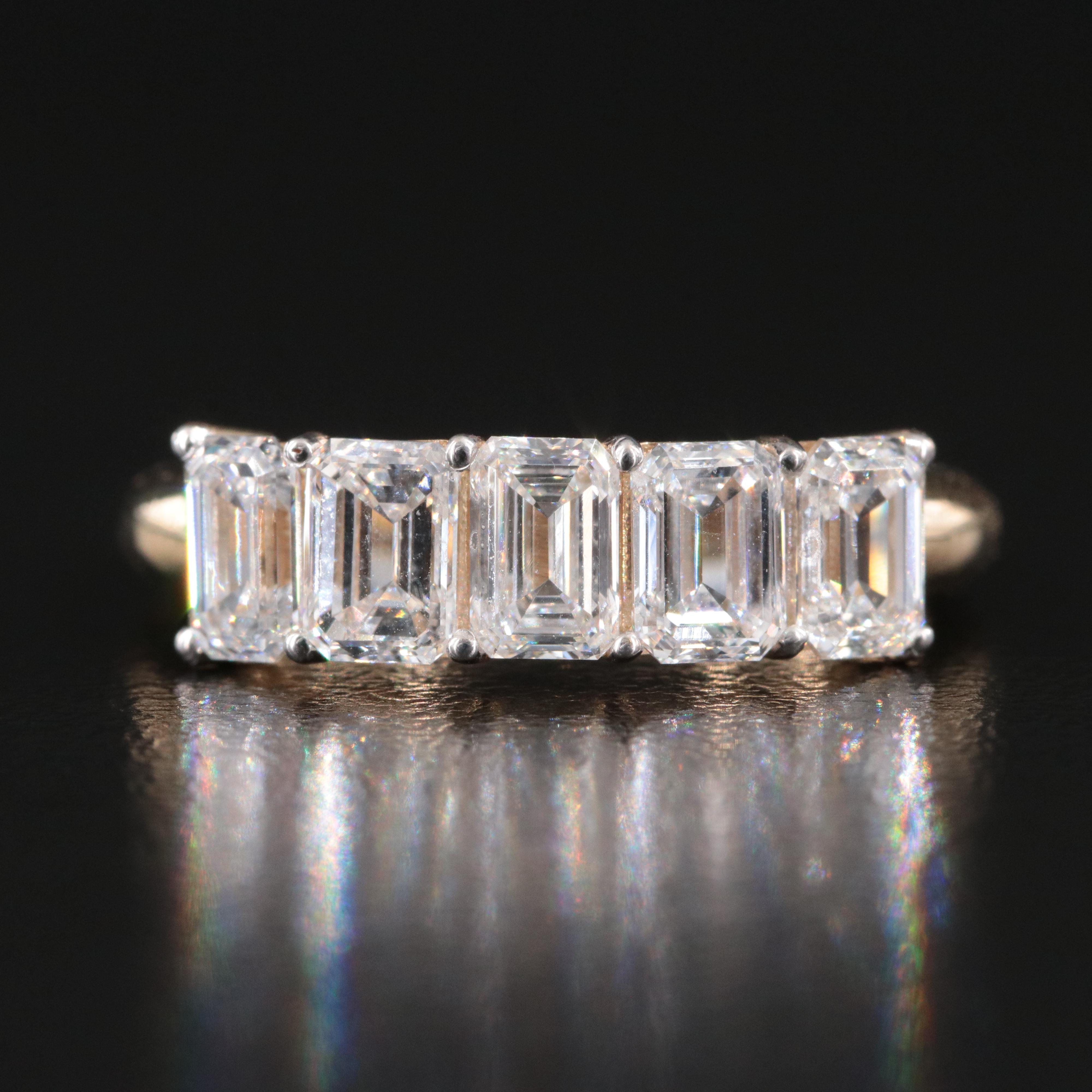 14K 2.02 CTW Lab Grown Diamond Ring