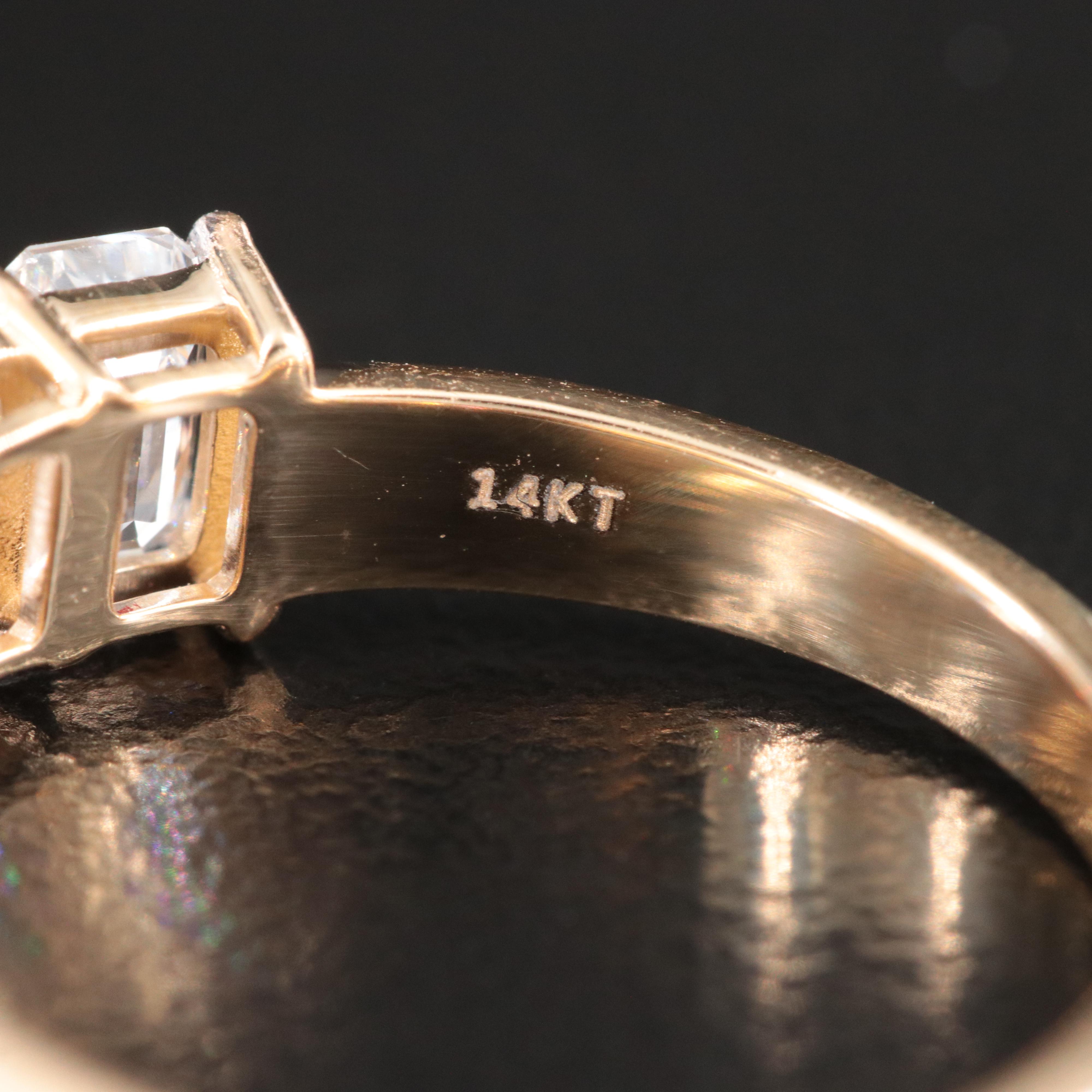 14K 2.02 CTW Lab Grown Diamond Ring