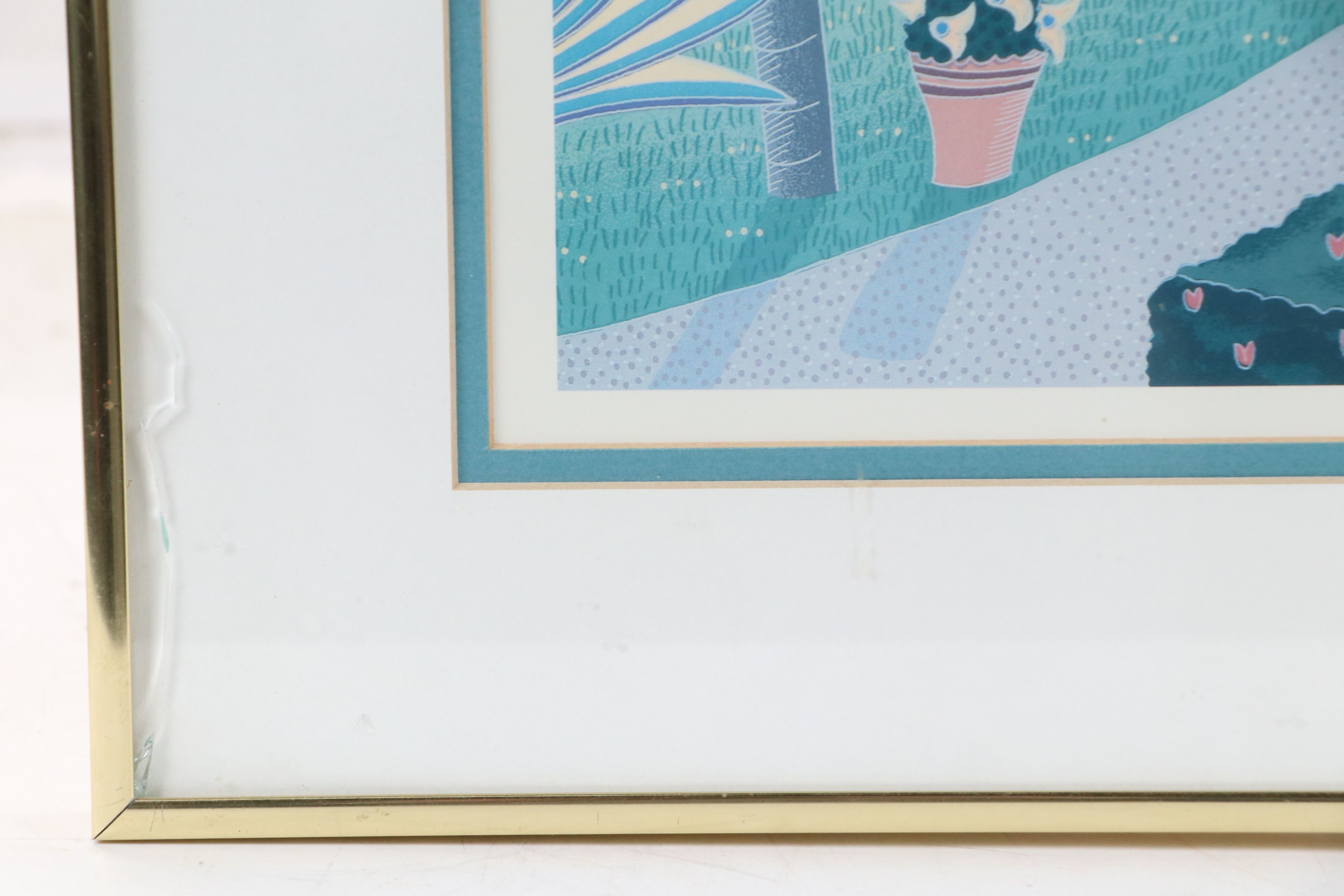 Offset Lithograph After Thomas McKnight "Lake Worth"