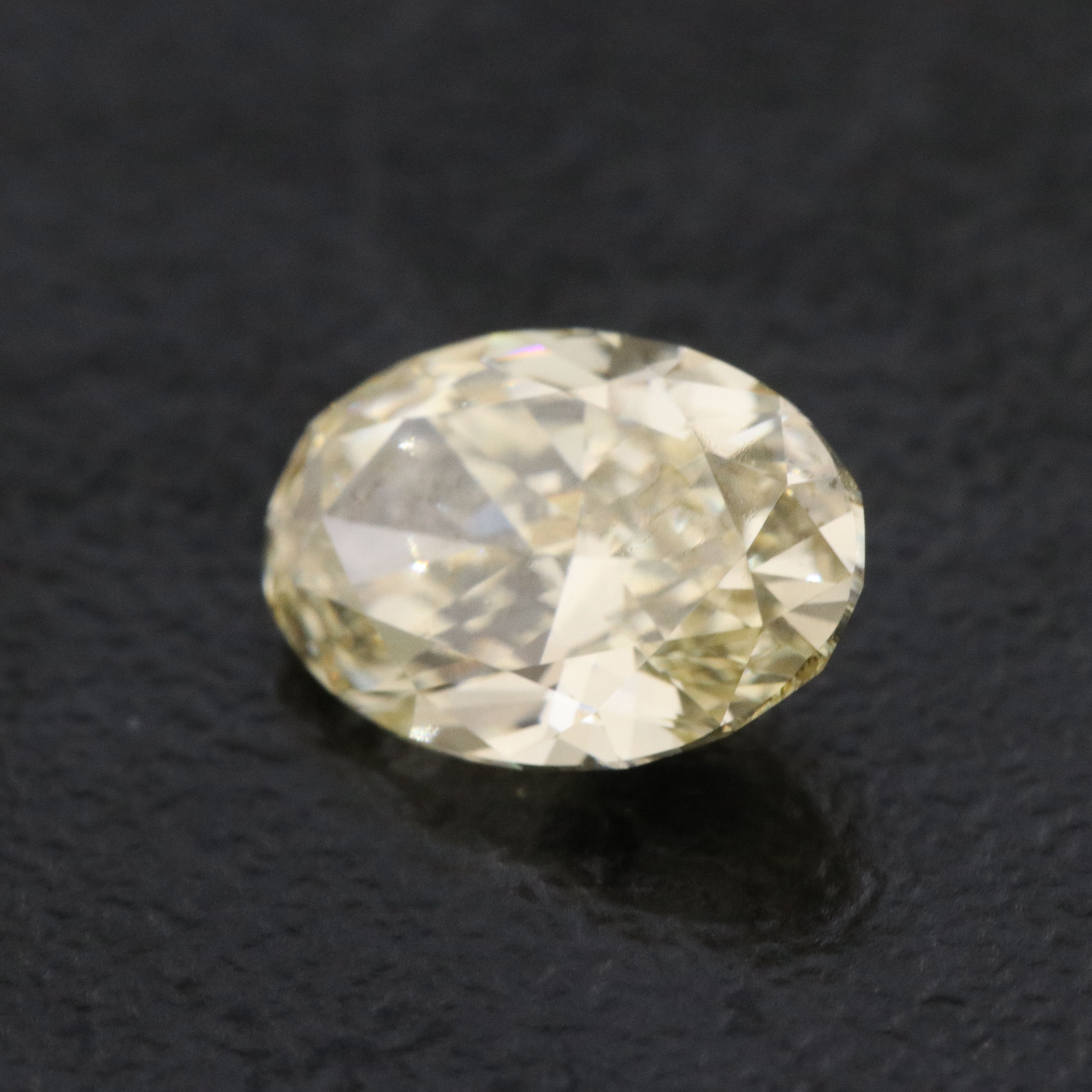 Loose 1.54 CT Lab Grown Fancy Yellow Diamond with IGI Report