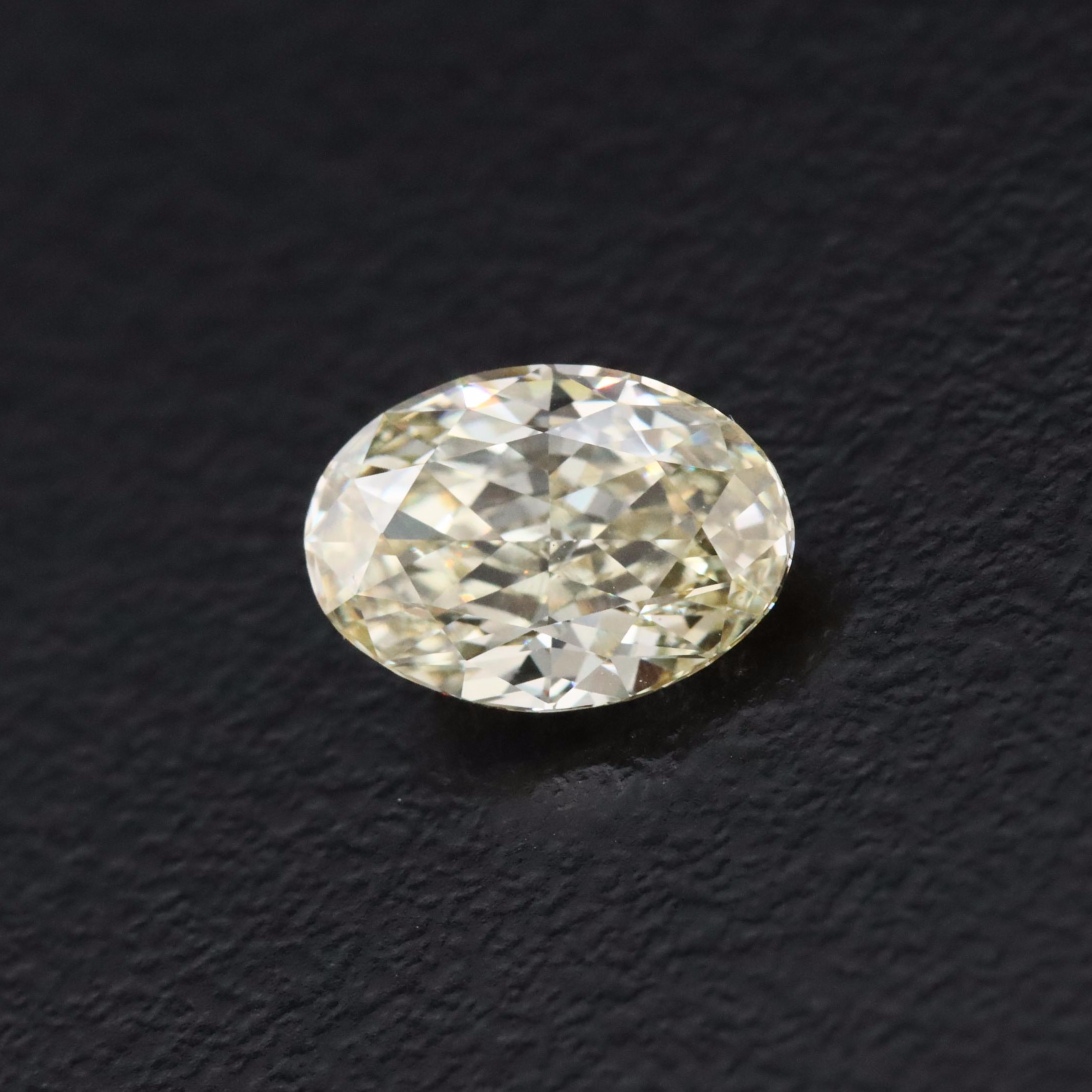 Loose 1.04 CT Lab Grown Fancy Yellow Diamond with IGI Report
