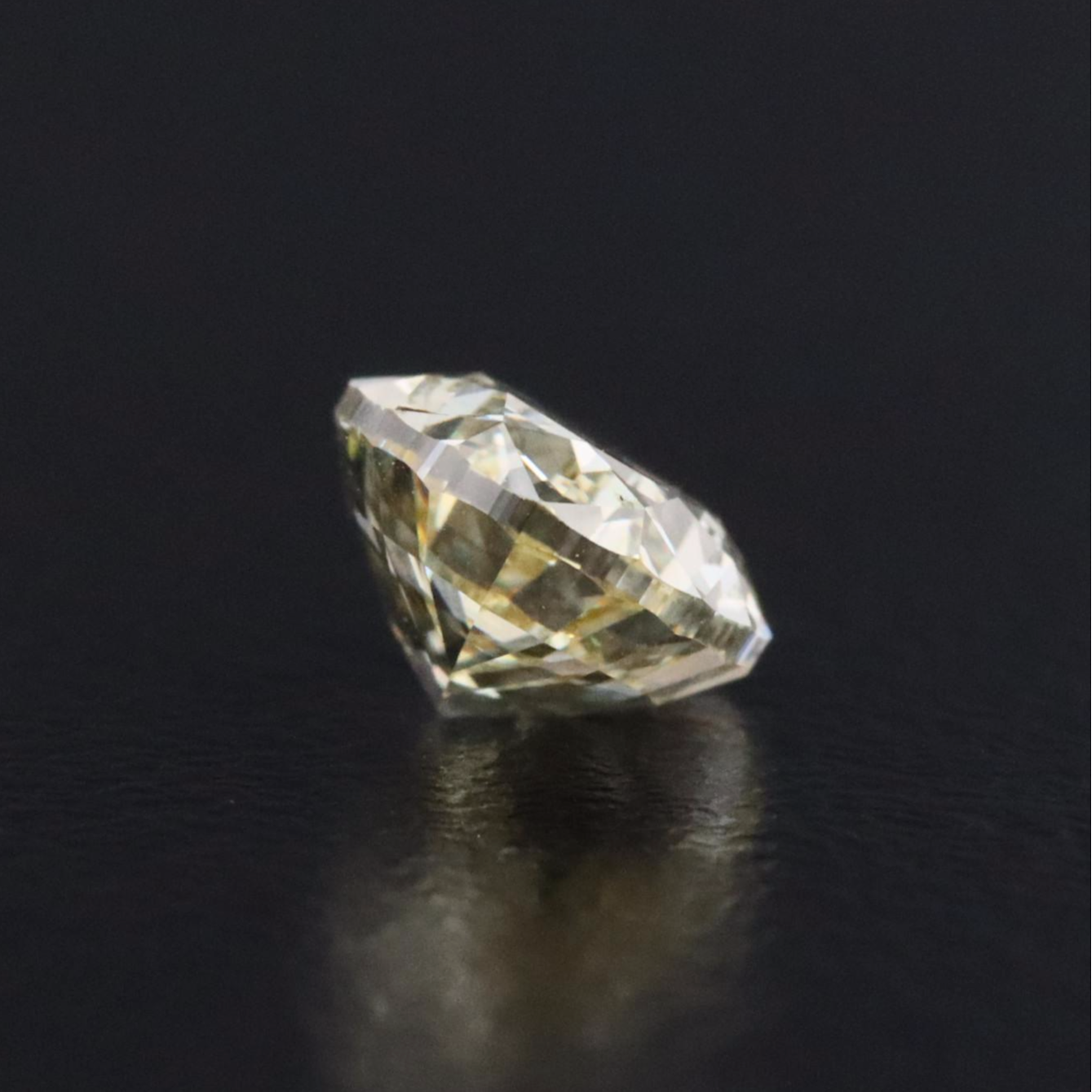 Loose 1.04 CT Lab Grown Fancy Yellow Diamond with IGI Report