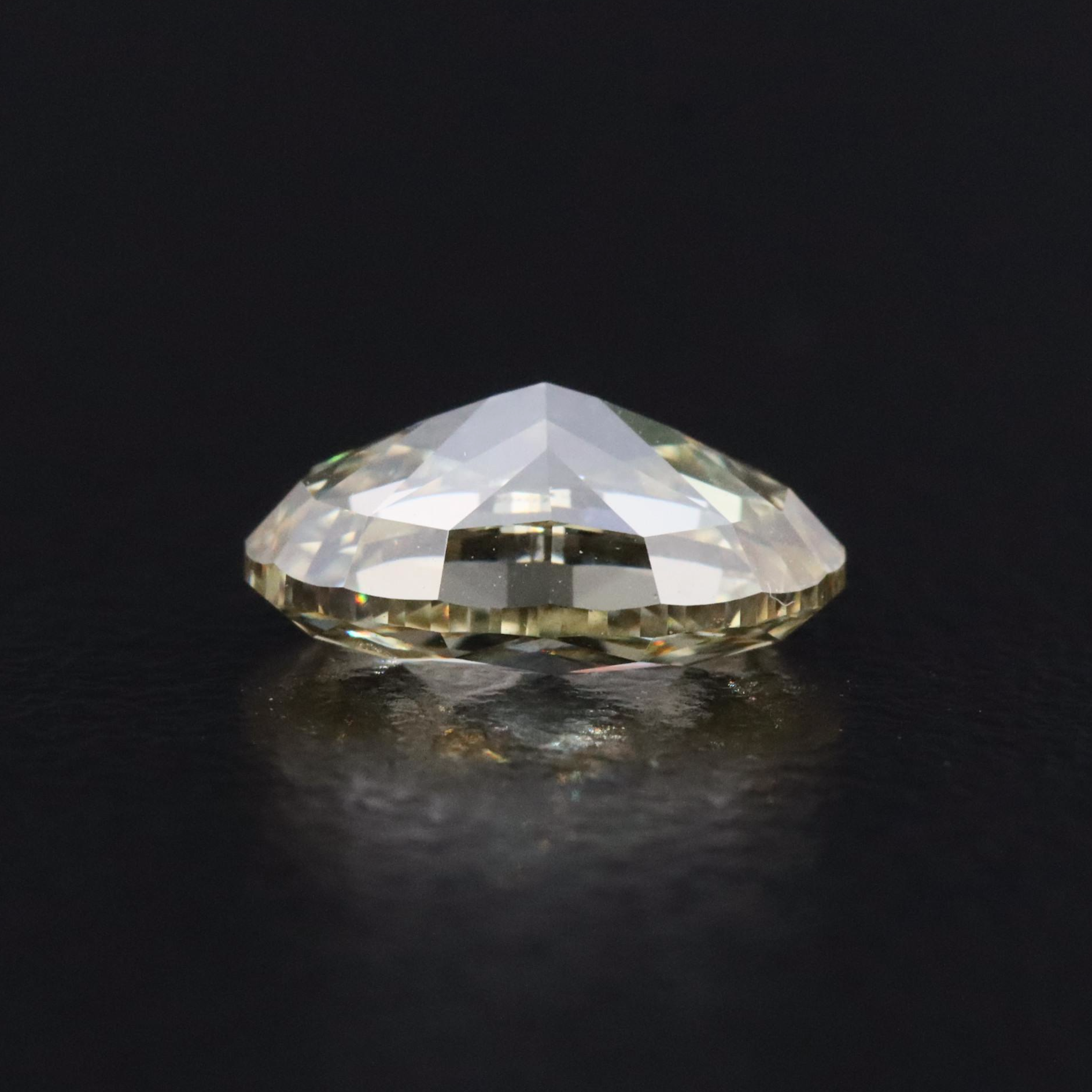 Loose 1.04 CT Lab Grown Fancy Yellow Diamond with IGI Report