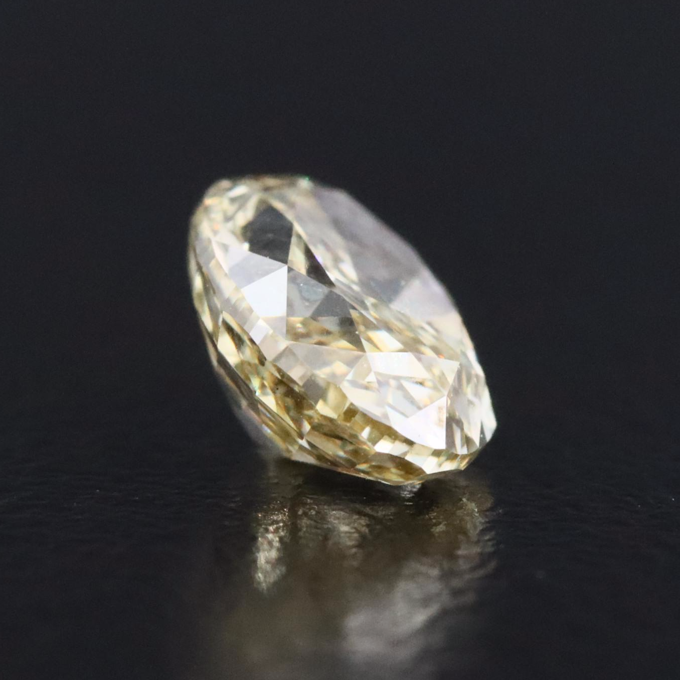 Loose 1.05 CT Lab Grown Fancy Yellow Diamond with IGI Report