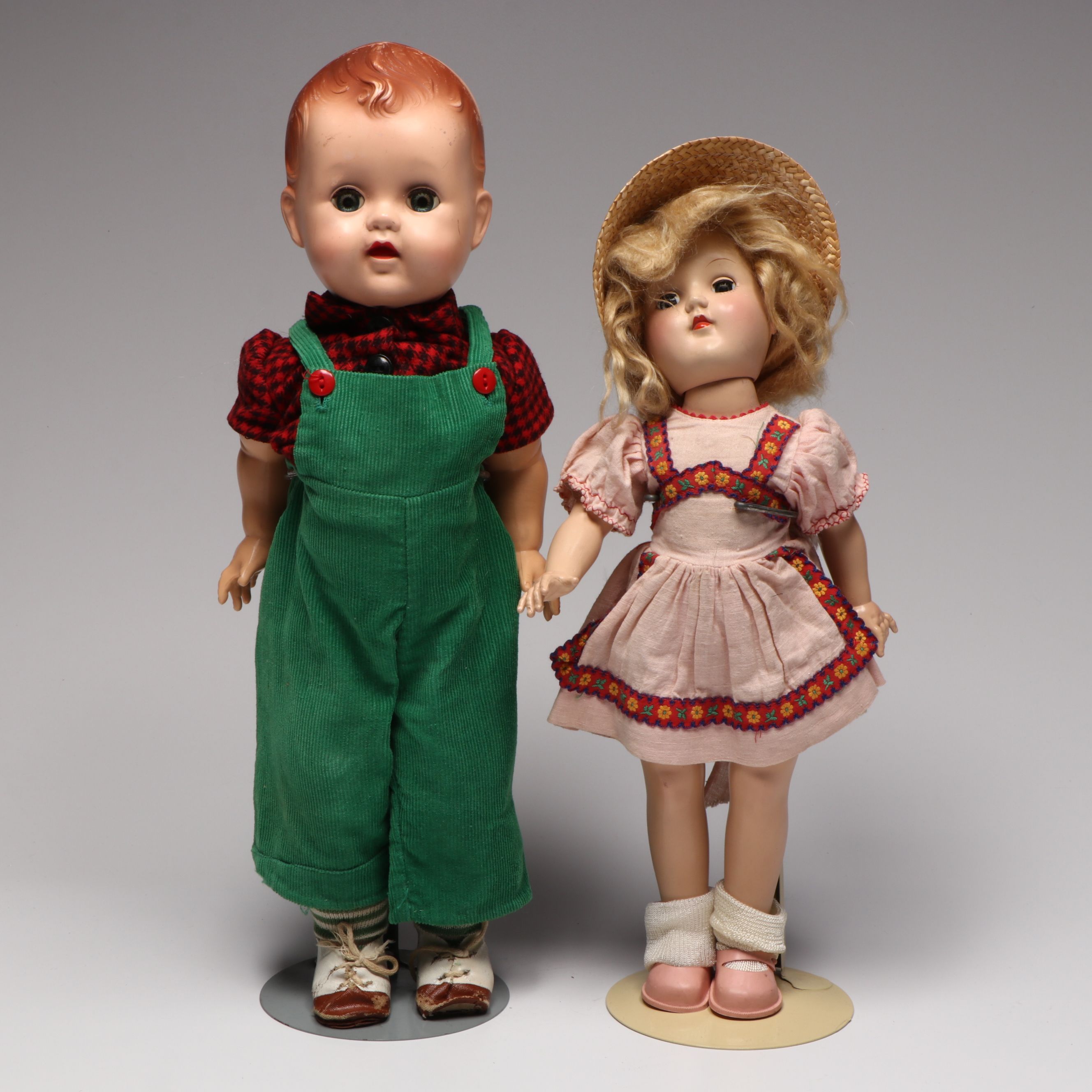 Effanbee "Honey" with Madame Alexander and More Dolls, Mid to Late 20th C.