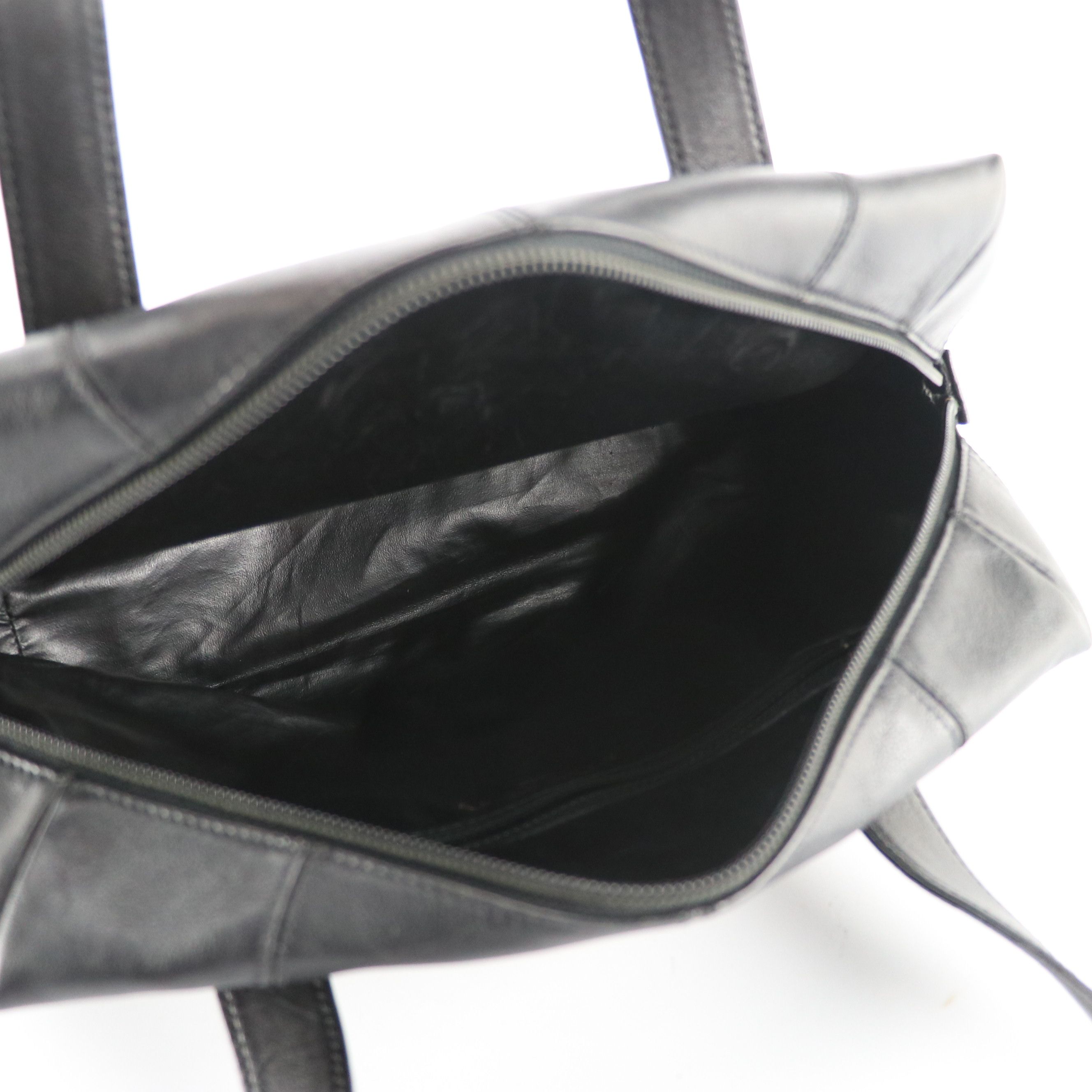 Givenchy Gold Studded Handbag in Black Leather