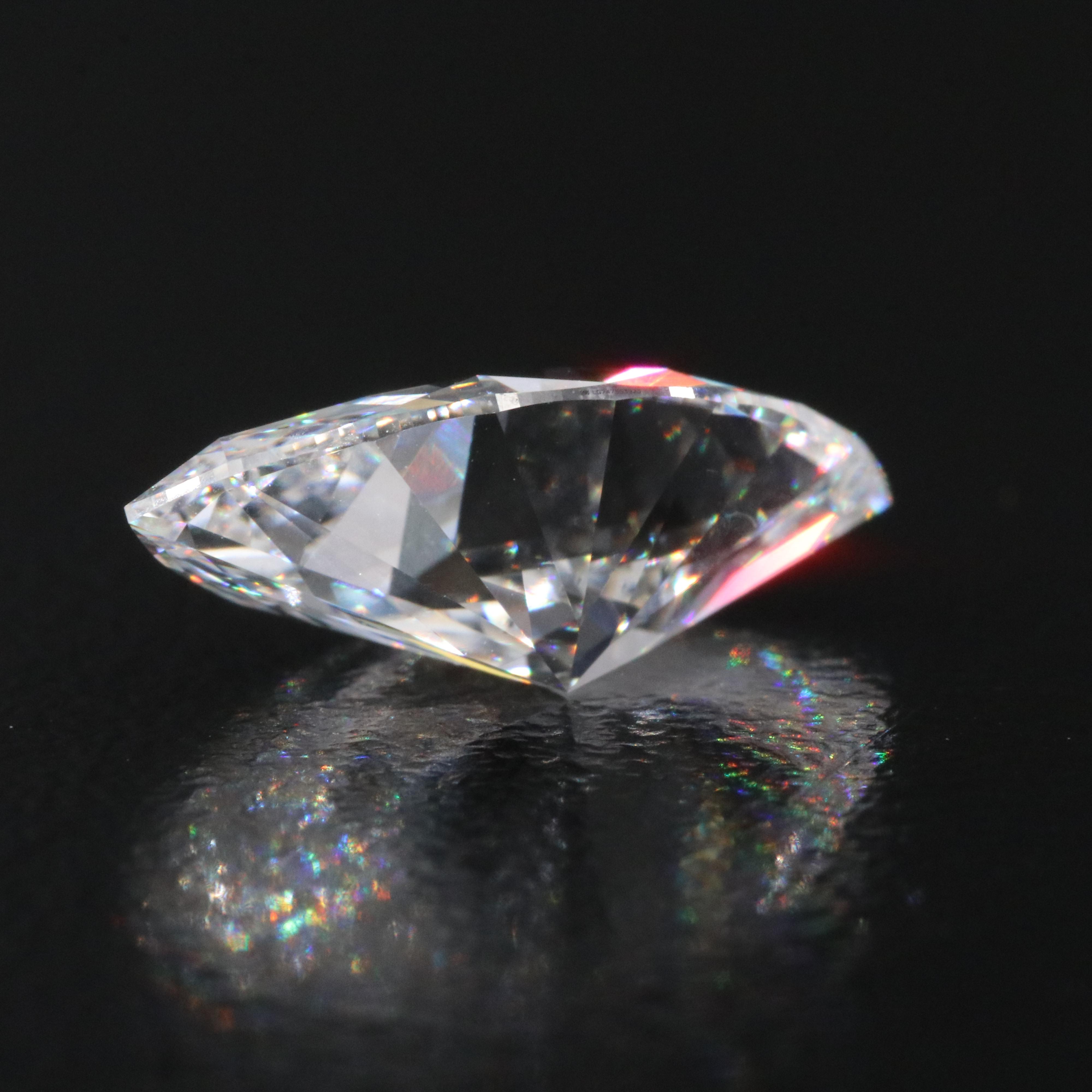 Loose 2.91 CT Lab Grown Diamond with IGI Report