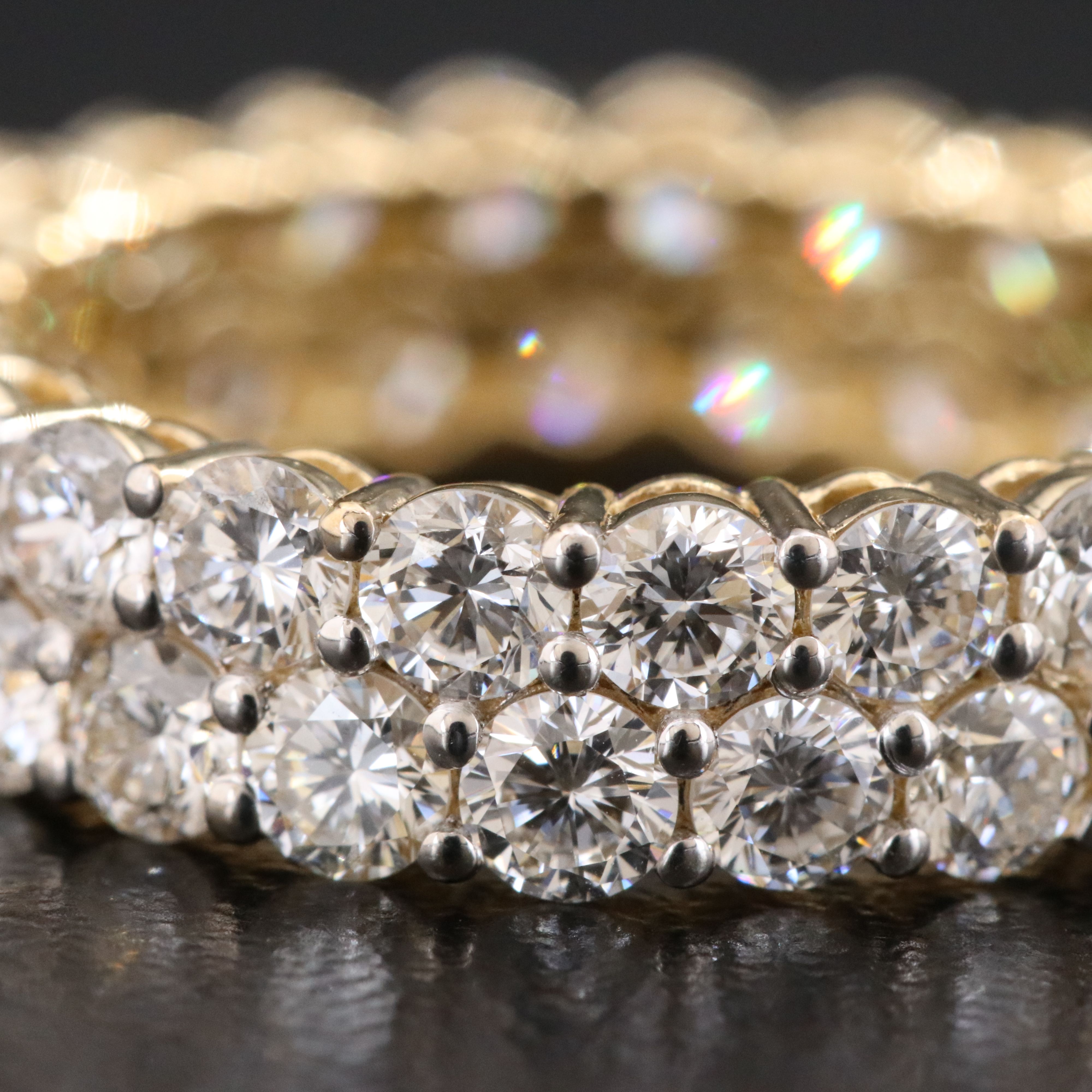 14K 4.29 CTW Lab Grown Diamond Eternity Band