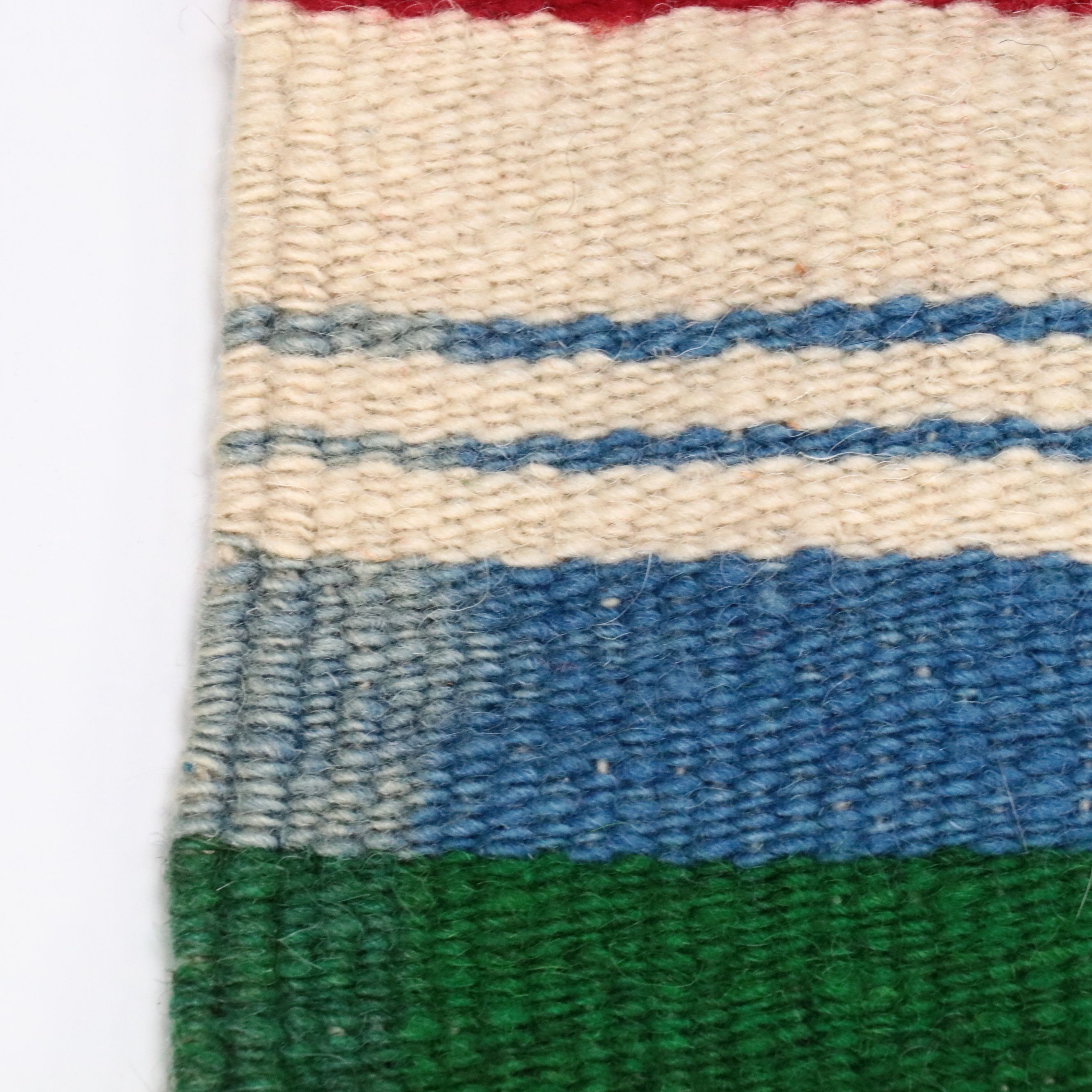 4'1 x 6'3 Handwoven Mexican Oaxacan Figural Area Rug