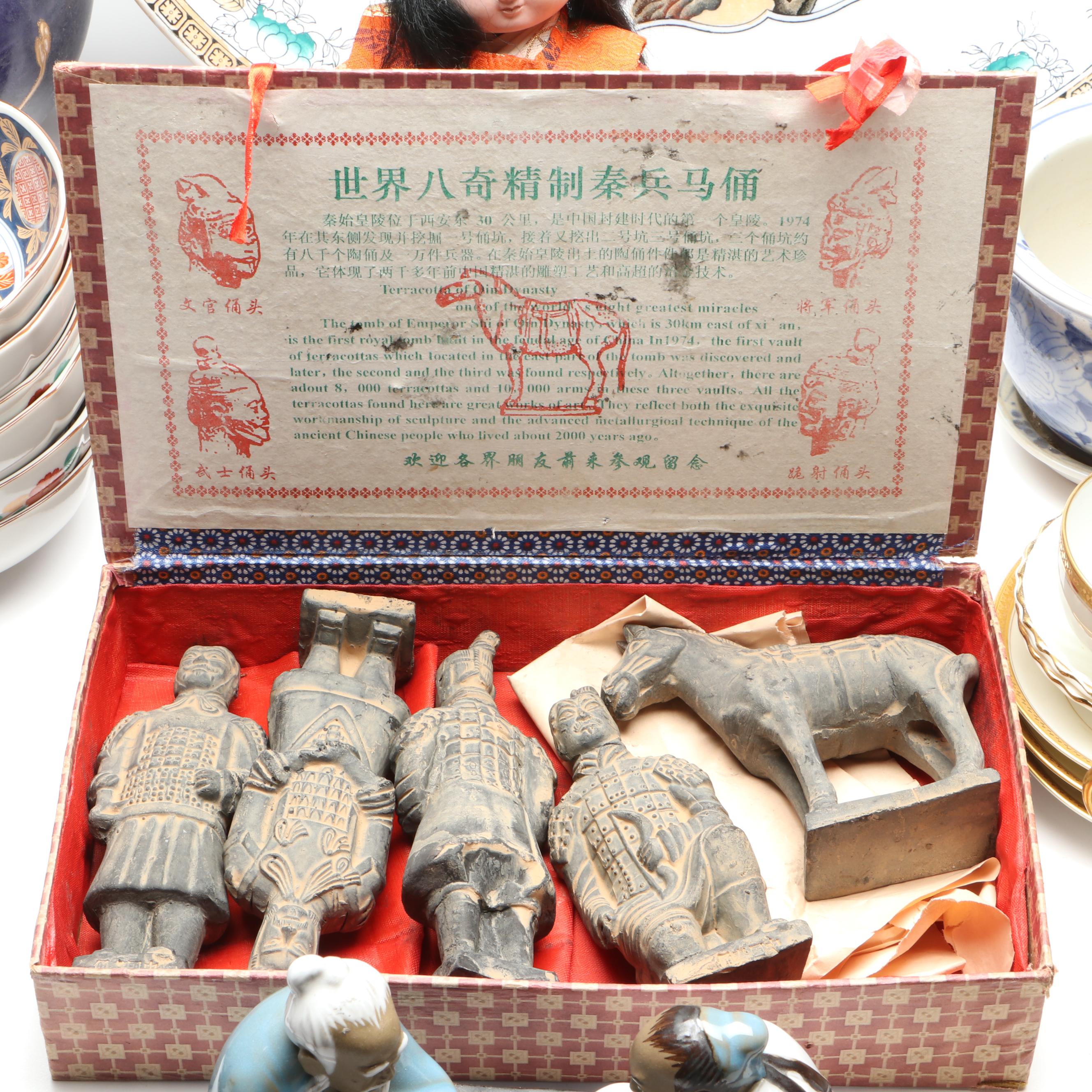 Ashworth Bros. "Chinese" Platter with Japanese and More East Asian Style Décor