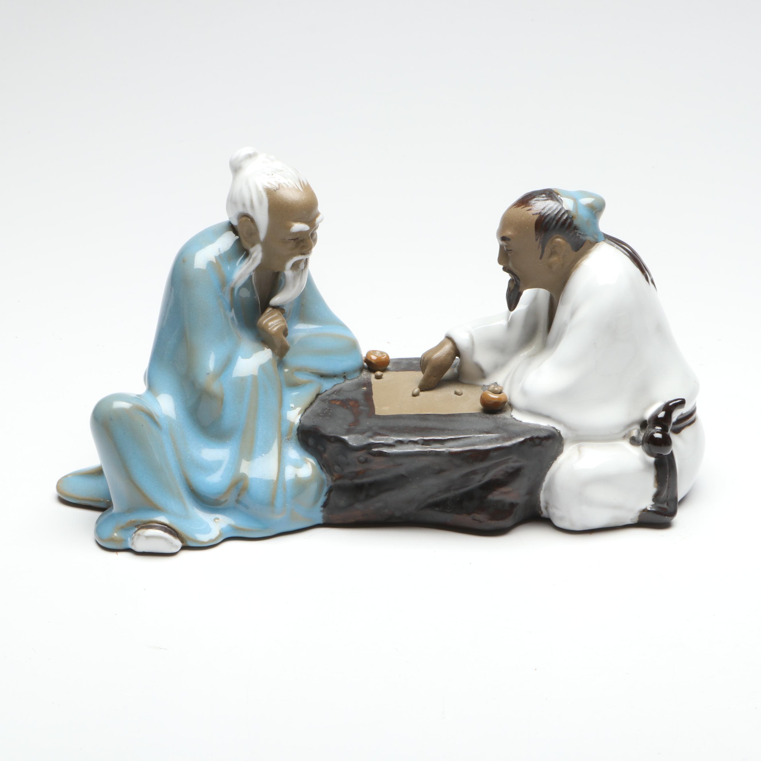 Ashworth Bros. "Chinese" Platter with Japanese and More East Asian Style Décor