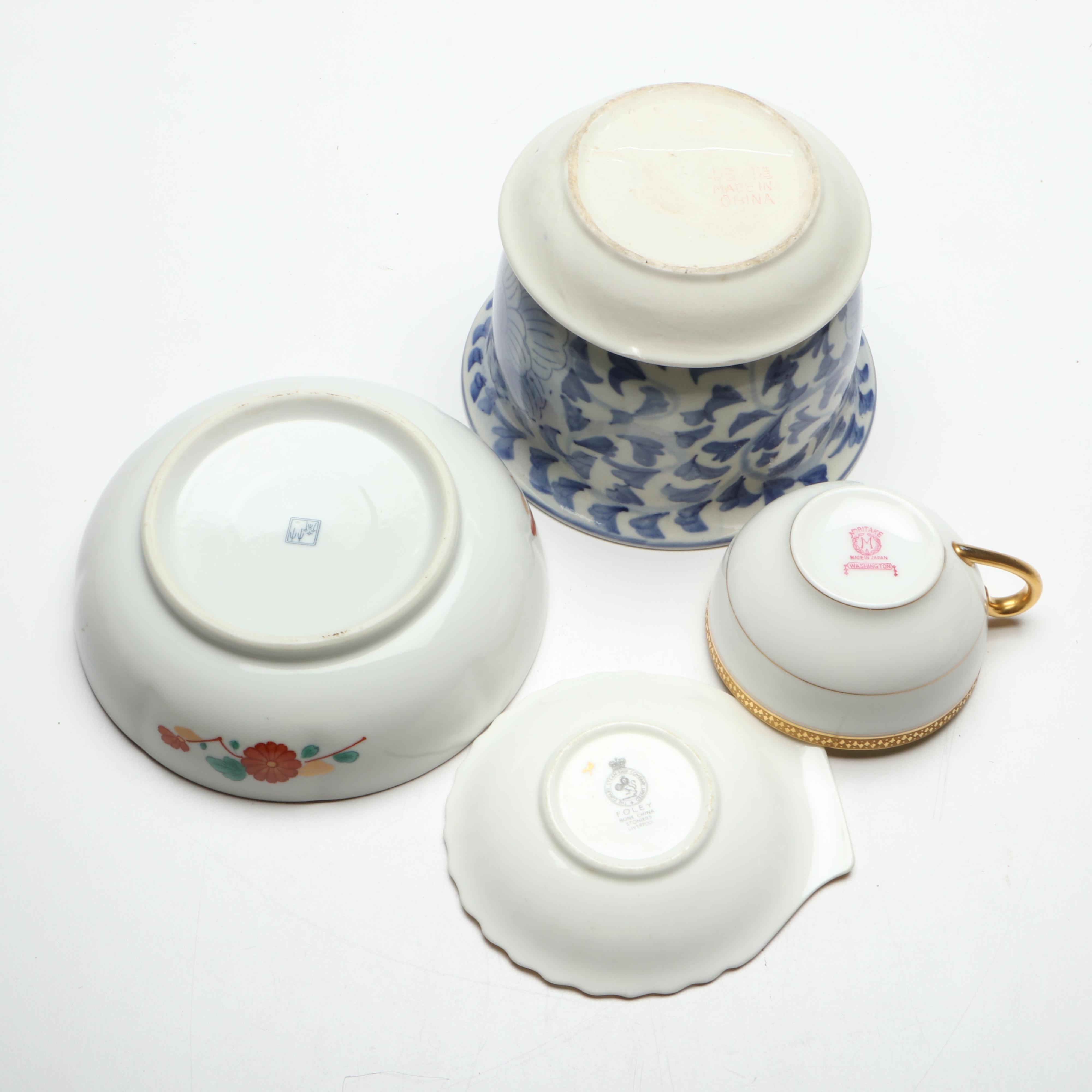 Ashworth Bros. "Chinese" Platter with Japanese and More East Asian Style Décor