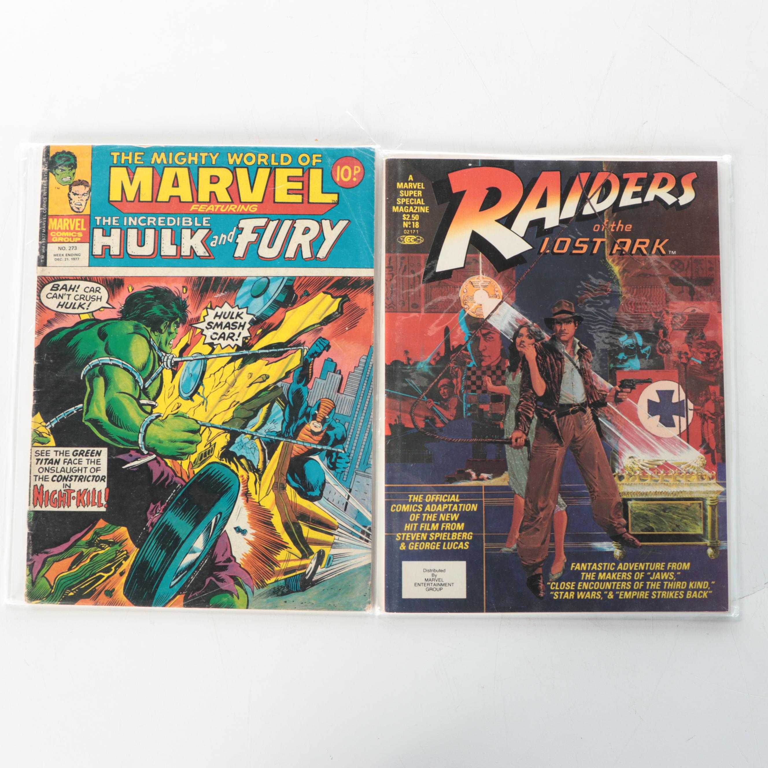 Golden - Modern Age Comic Books Feat. The Incredible Hulk, Star Wars and More