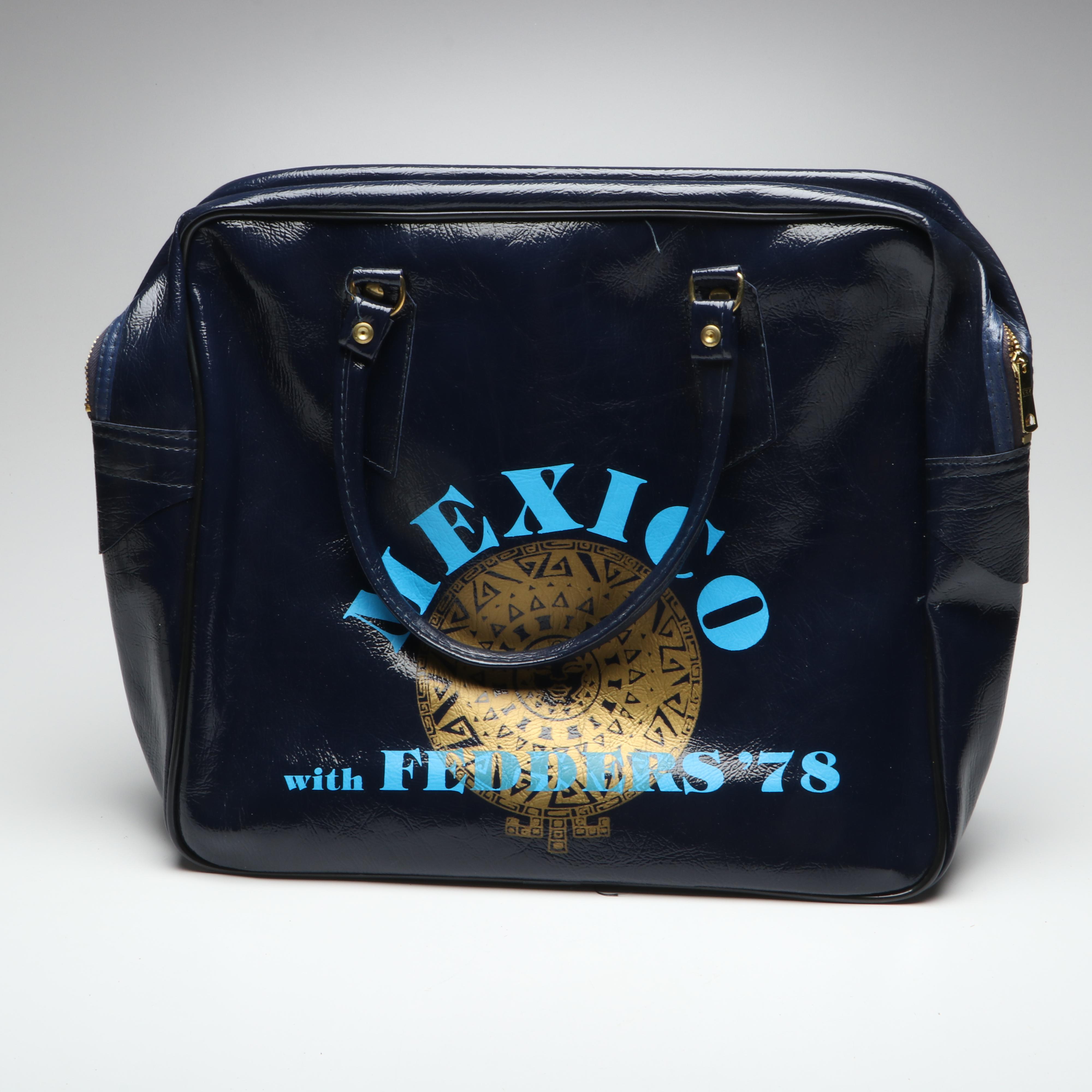 Pan Am Vintage Bags with Playing Cards and Other Collectibles