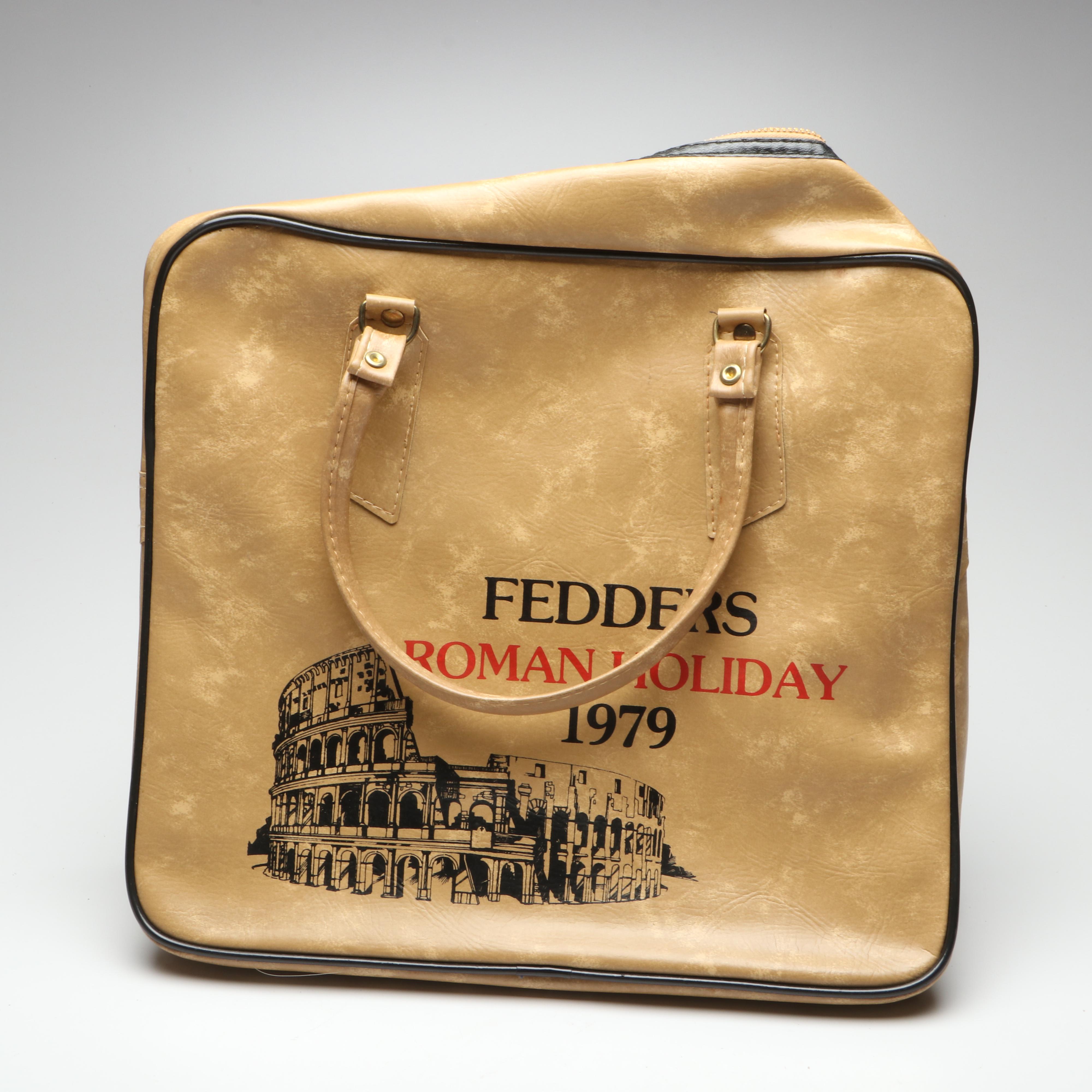 Pan Am Vintage Bags with Playing Cards and Other Collectibles