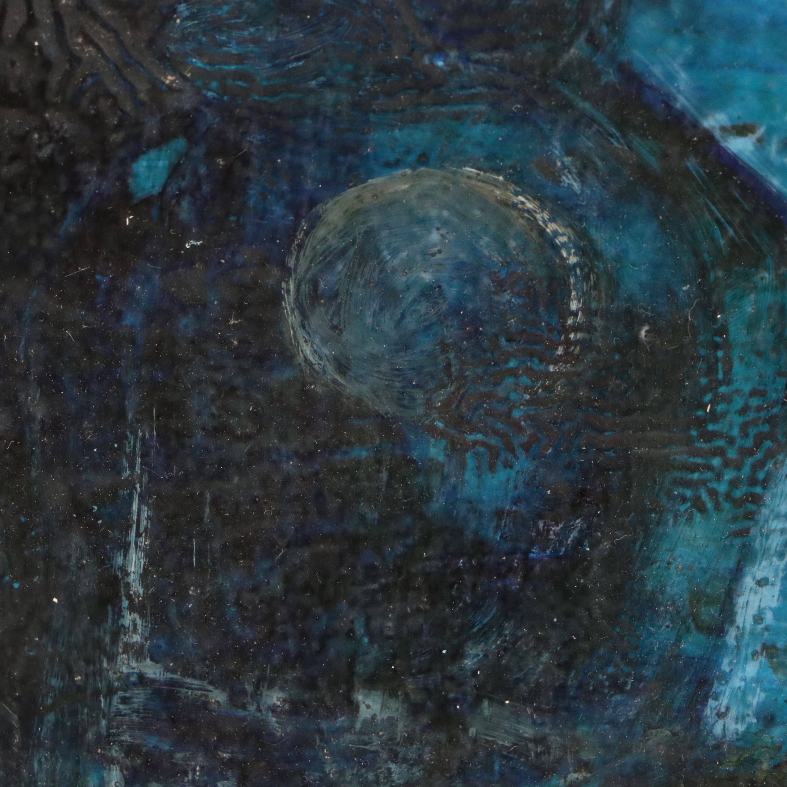 Oil Painting of Two Children Holding White Dove