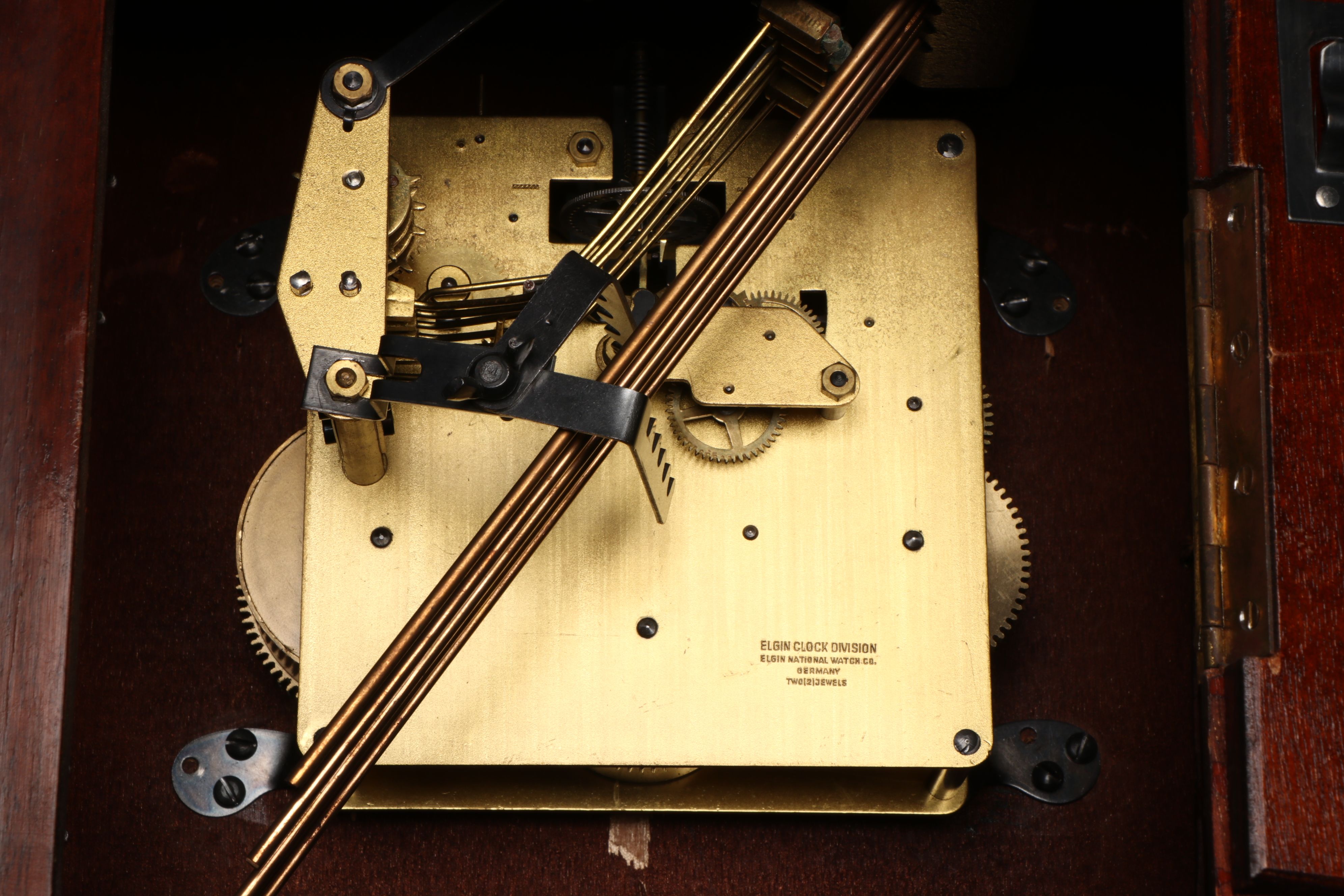 Elgin Westminster Chime Eight Day Mantel Clock