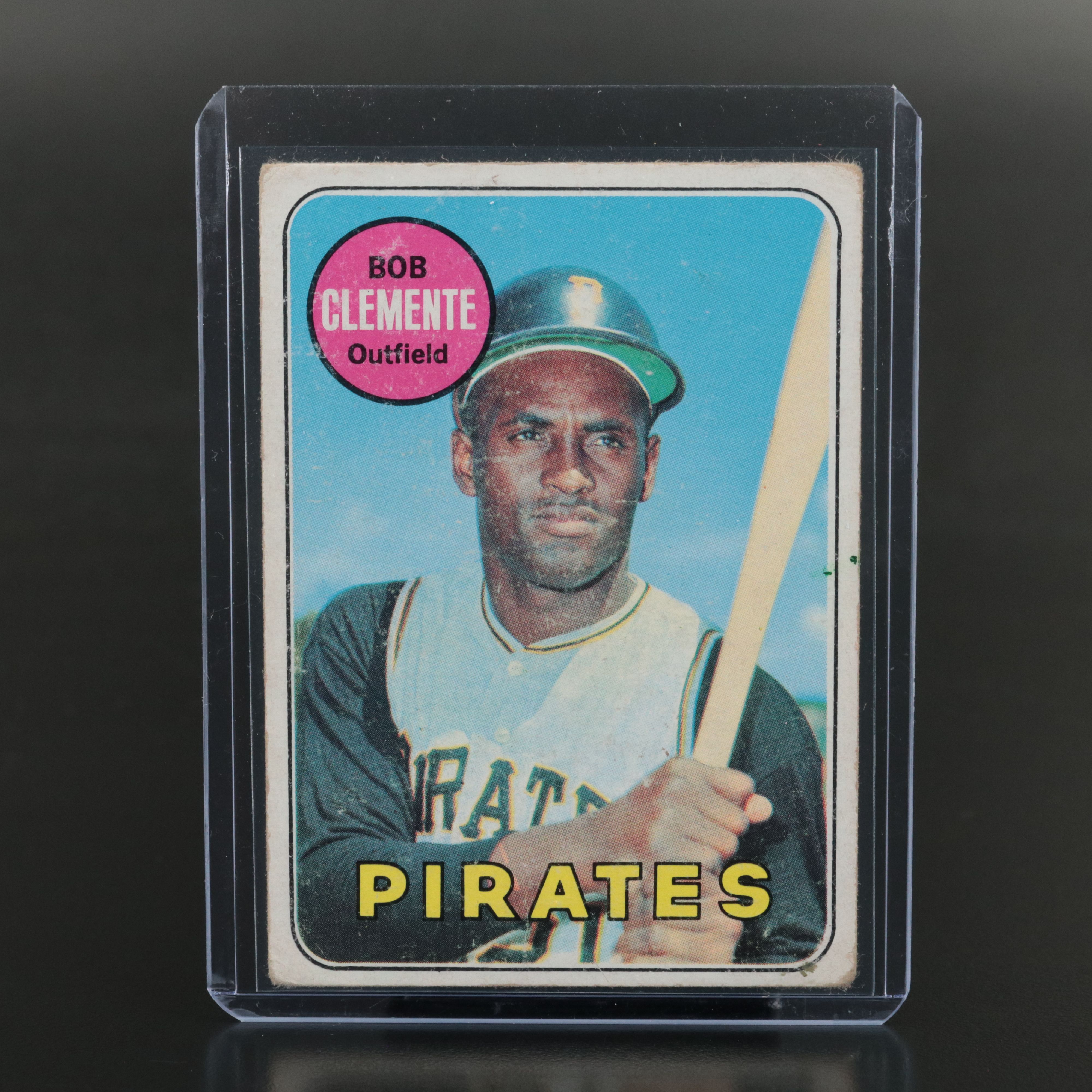 1969 Topps Roberto Clemente Pittsburgh Pirates Baseball Card