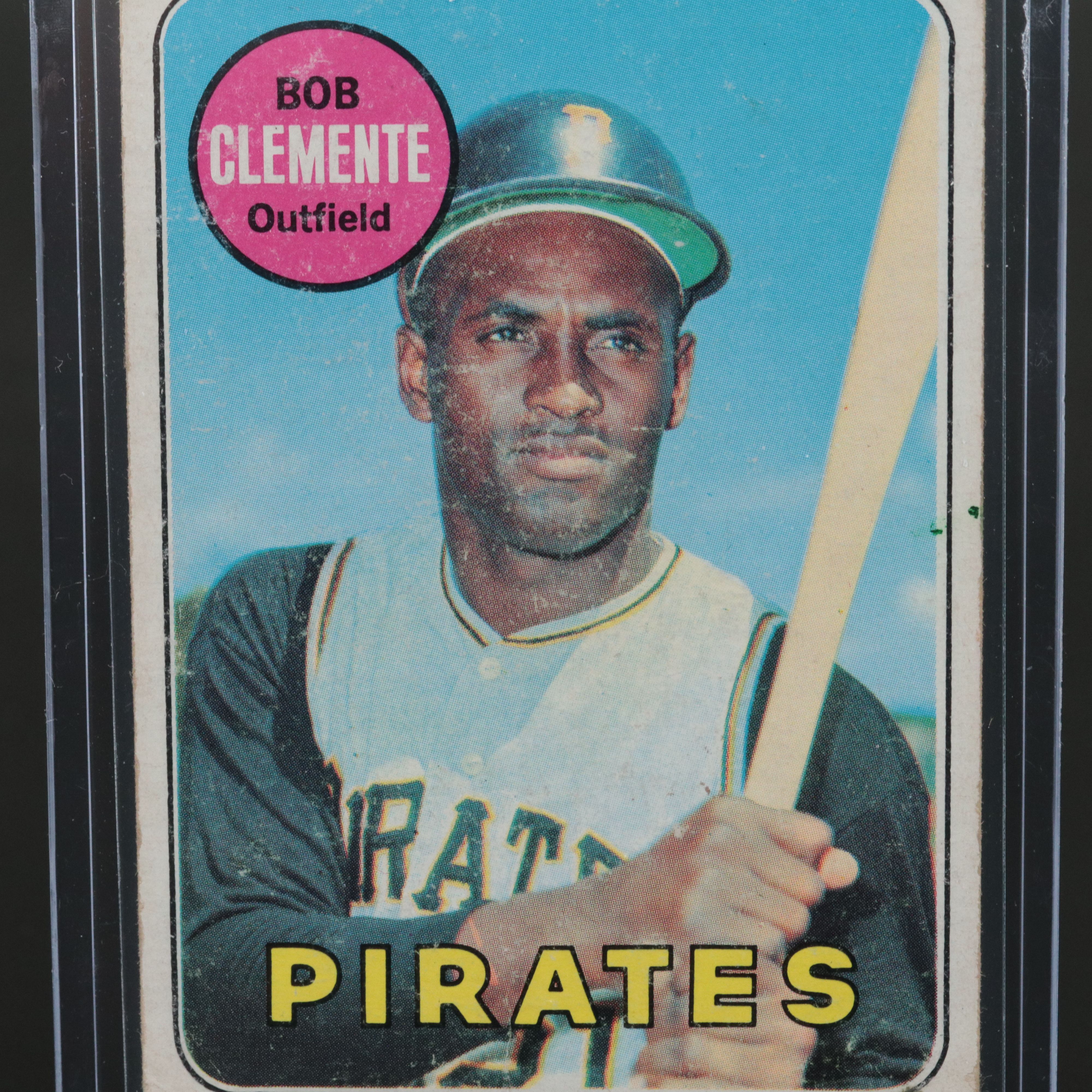 1969 Topps Roberto Clemente Pittsburgh Pirates Baseball Card