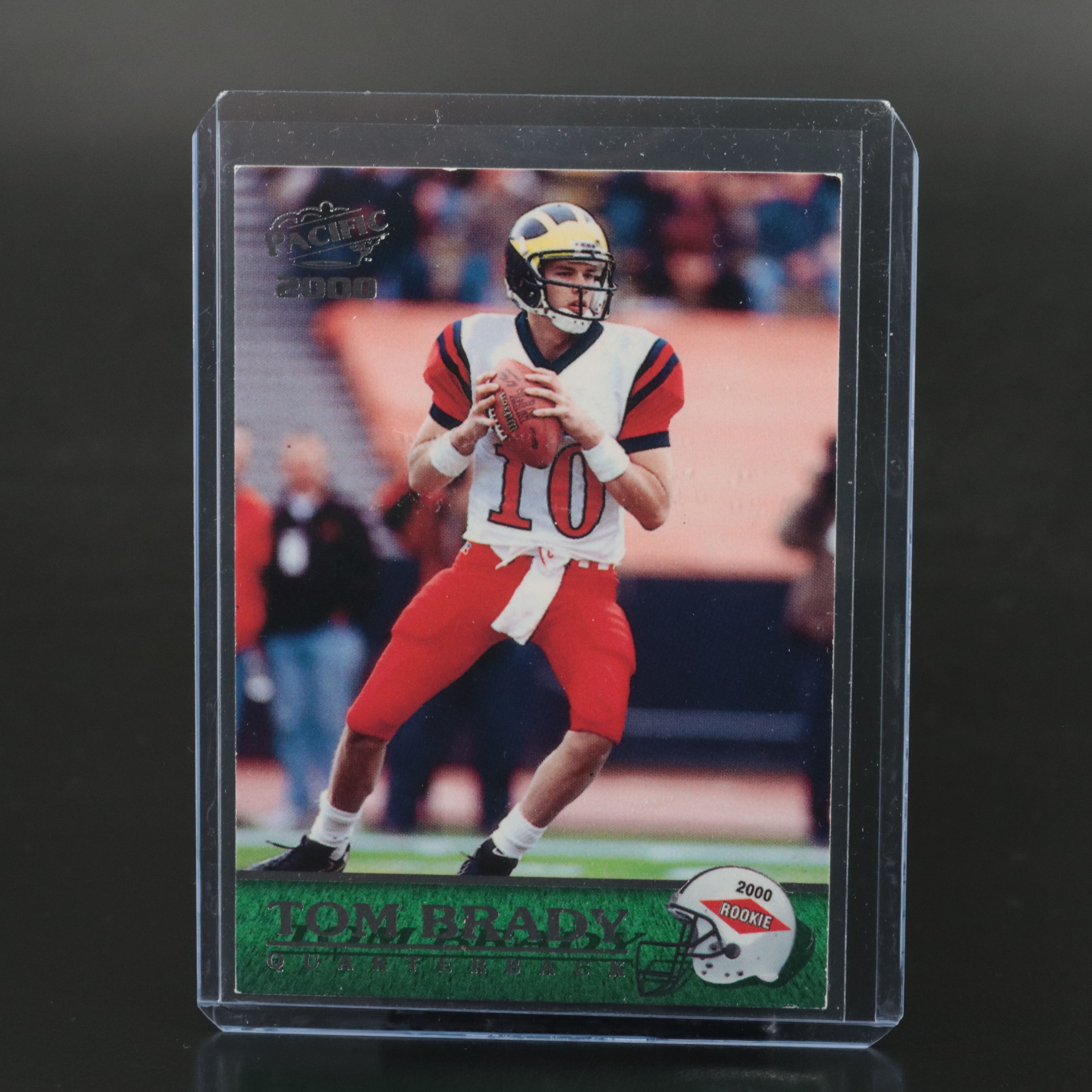 2000 Tom Brady Pacific Rookie Card