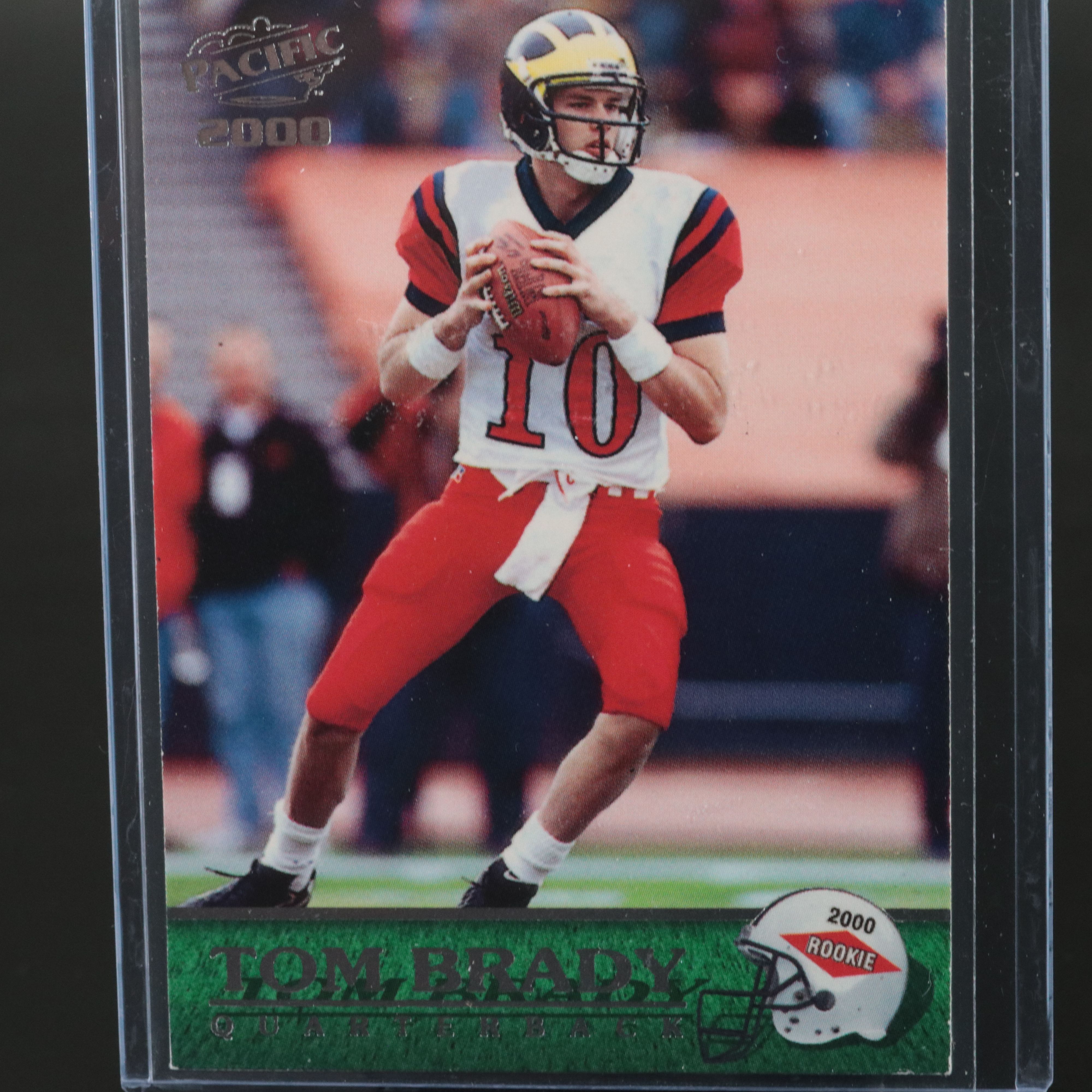 2000 Tom Brady Pacific Rookie Card