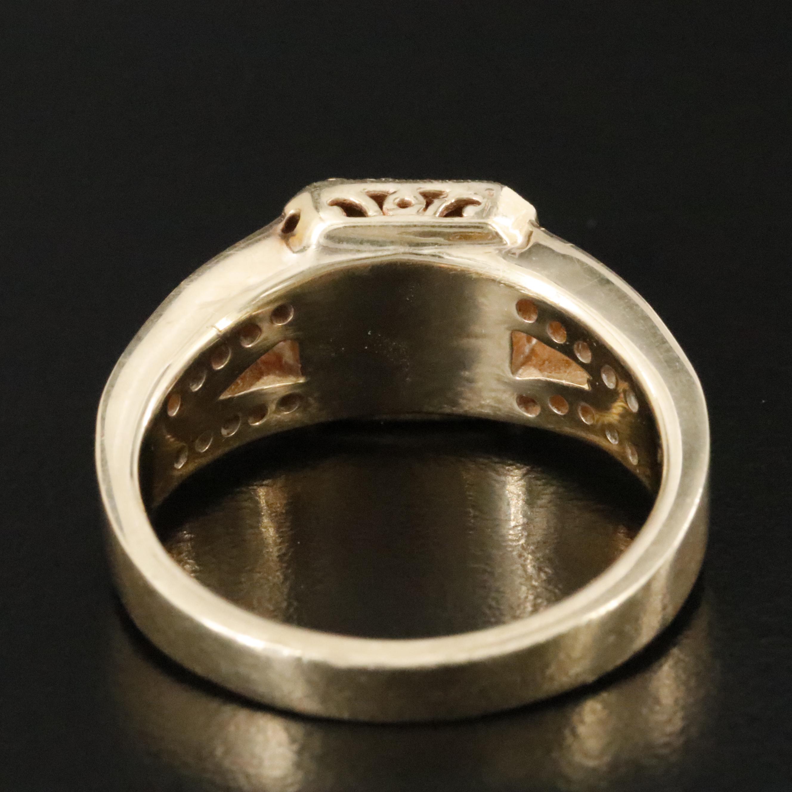 14K 0.91 CTW Diamond Ring