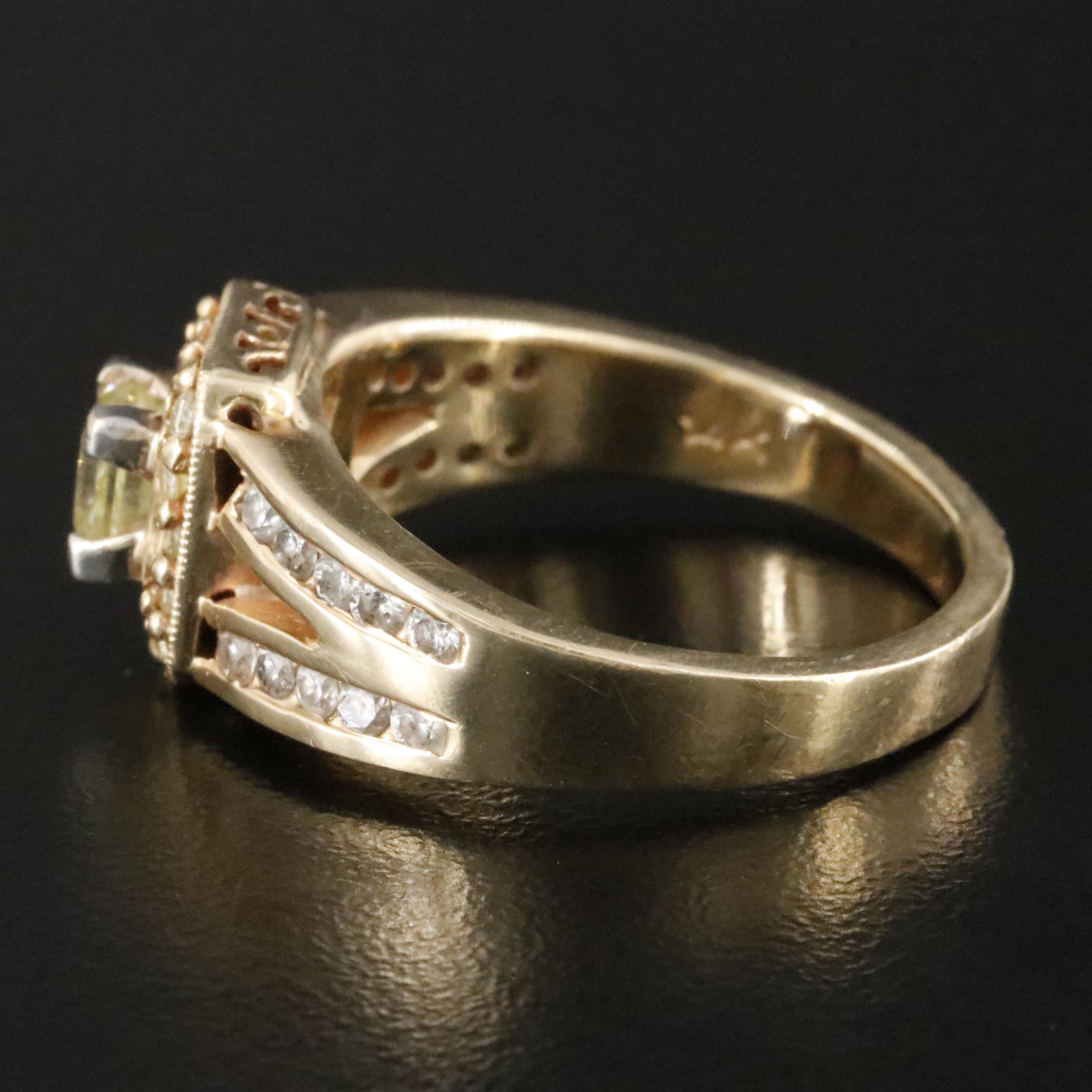 14K 0.91 CTW Diamond Ring
