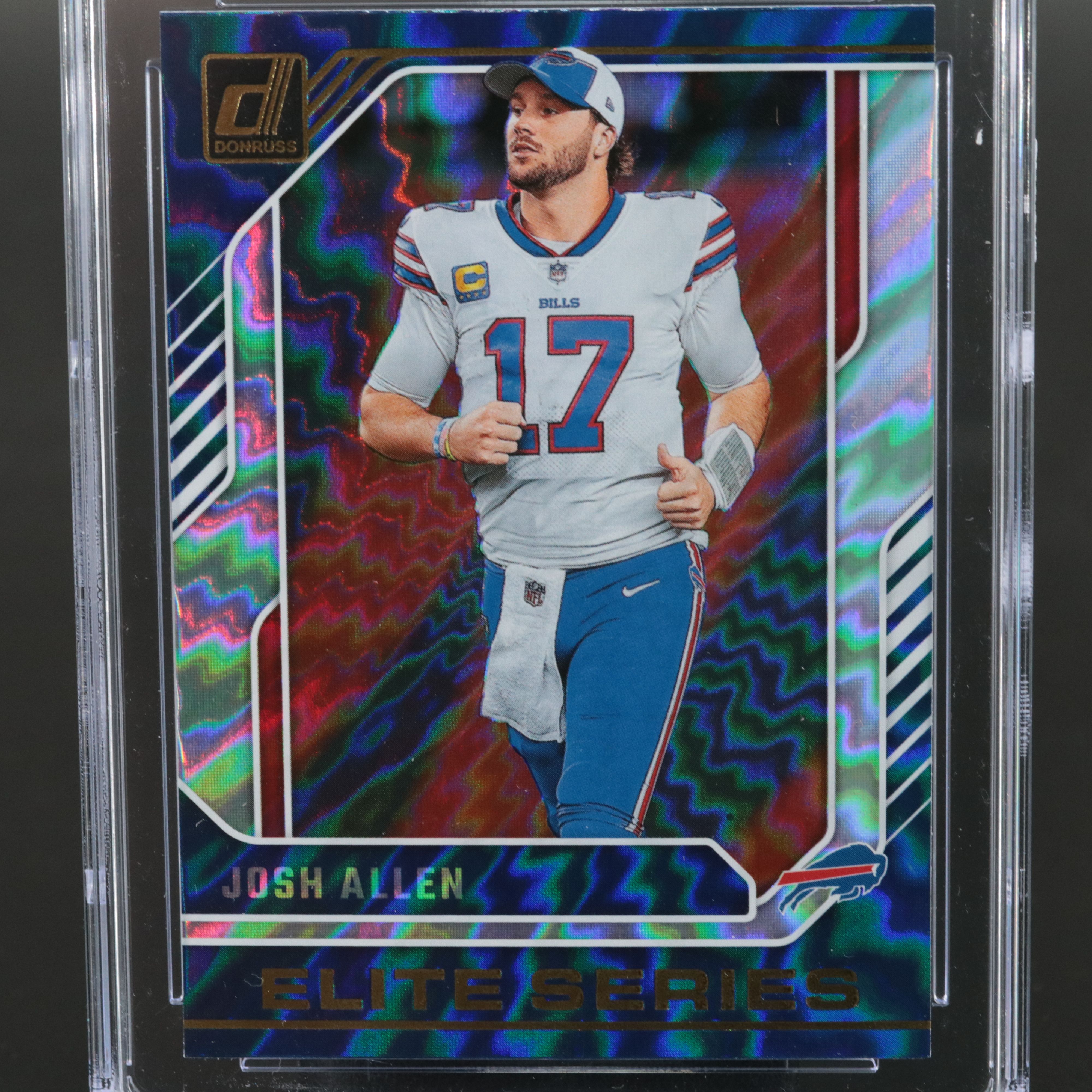 2024 Donruss Josh Allen Elite Series Football Card Graded CGC 10