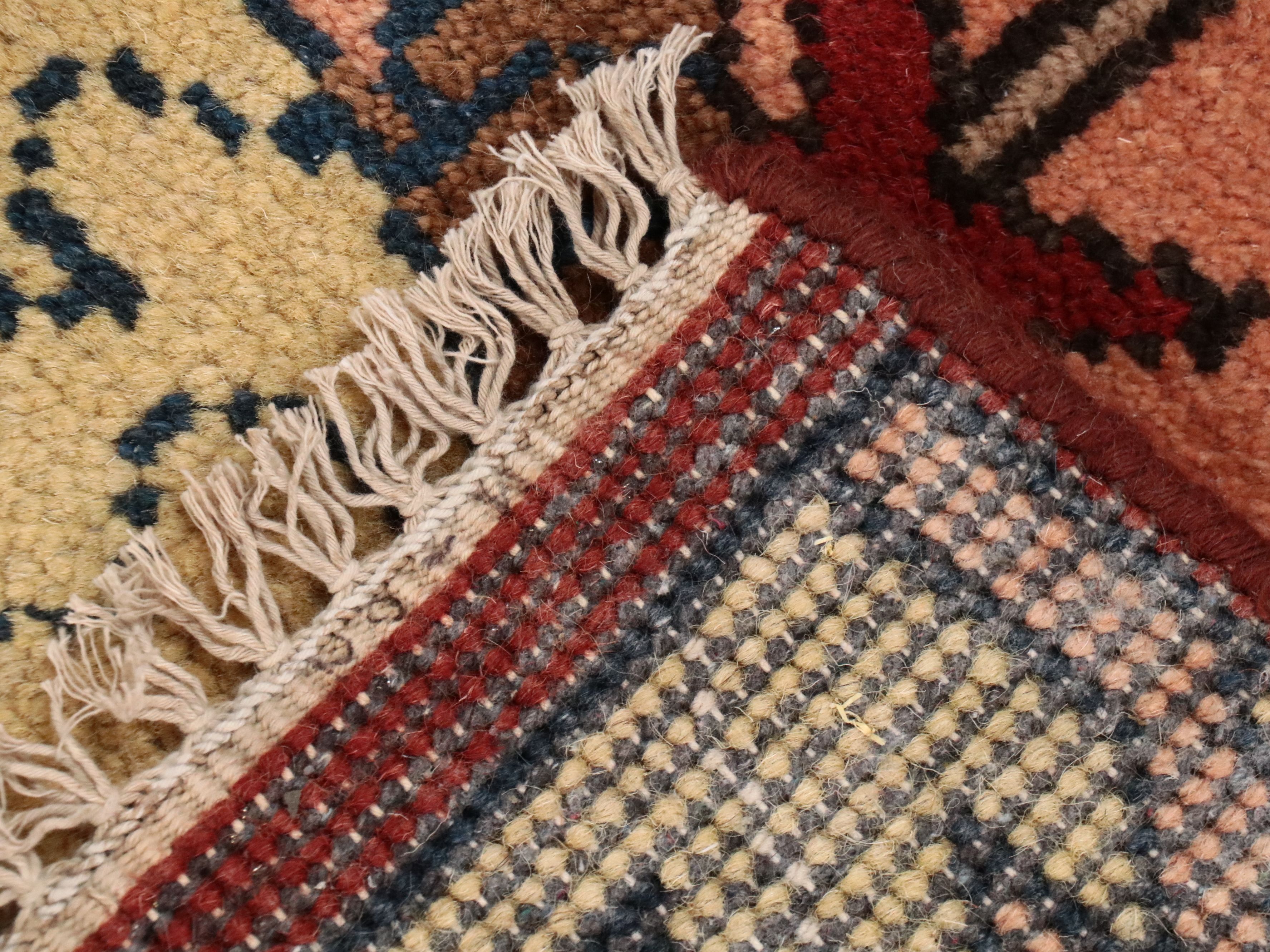 9'10 x 14' Hand-Knotted Indian "William Morris: Strawberry Thief" Room-Sized Rug