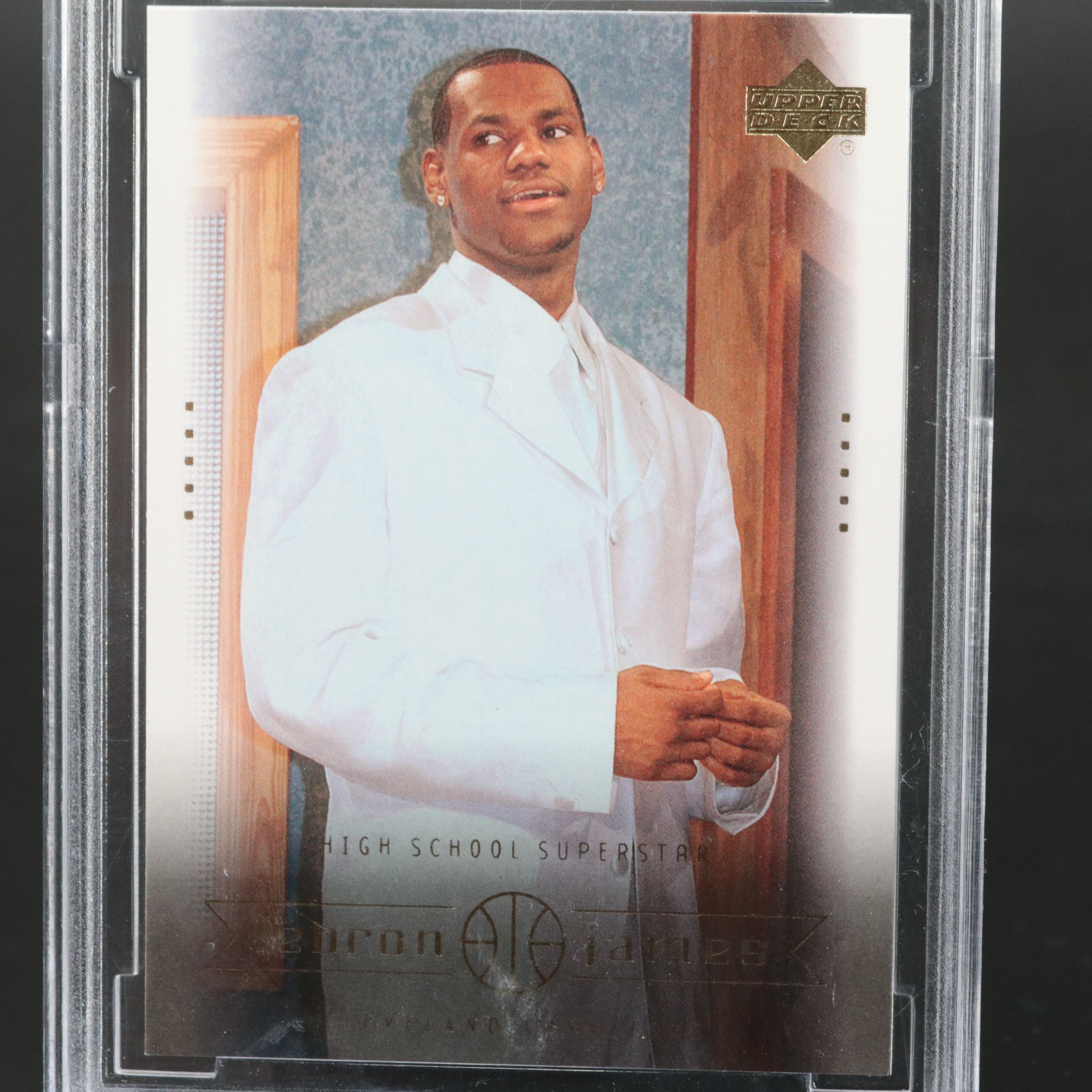 2003 Upper Deck LeBron James Box Set Basketball Card Graded BCCG 10