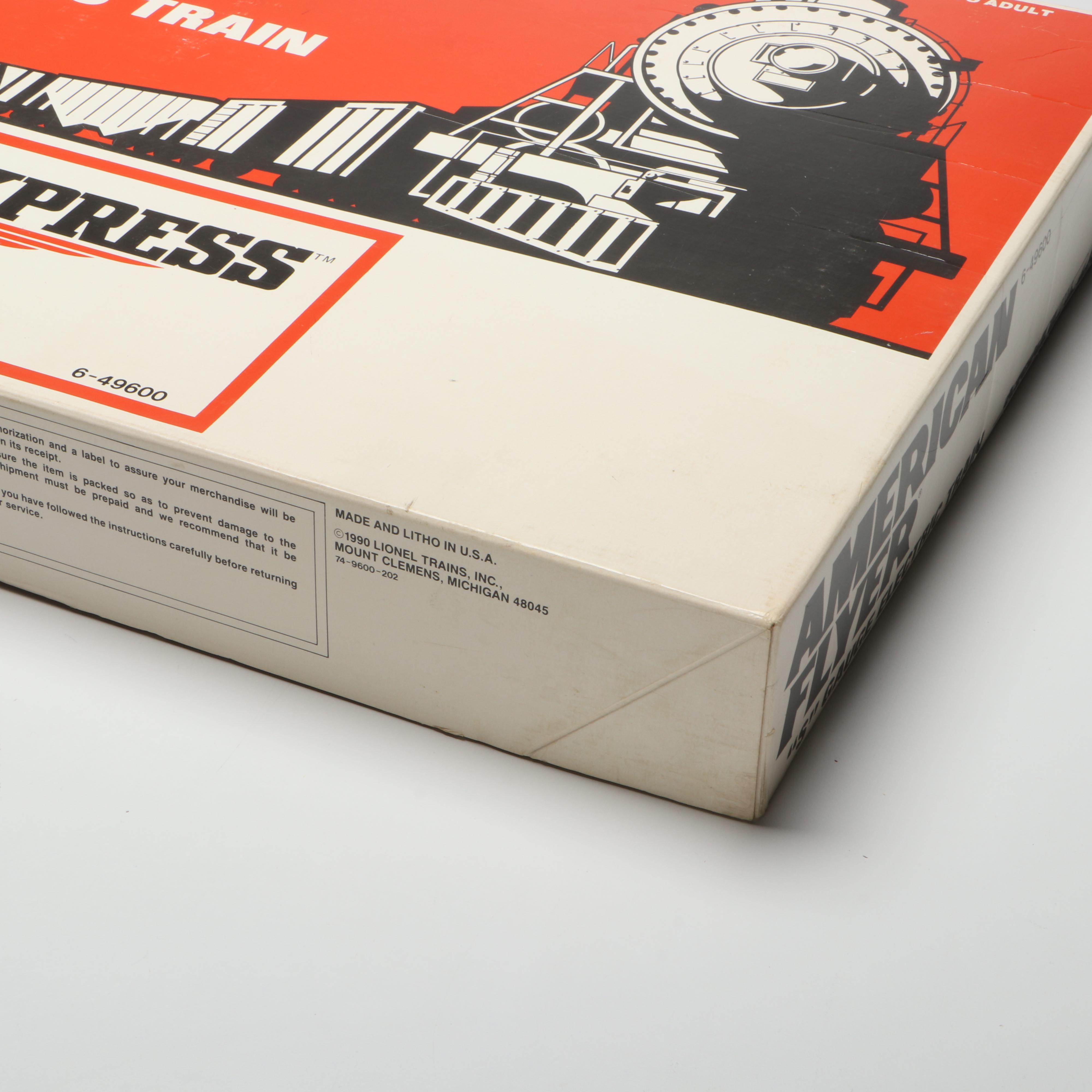 American Flyer "The Pony Express" Union Pacific Train Set with Passenger Car