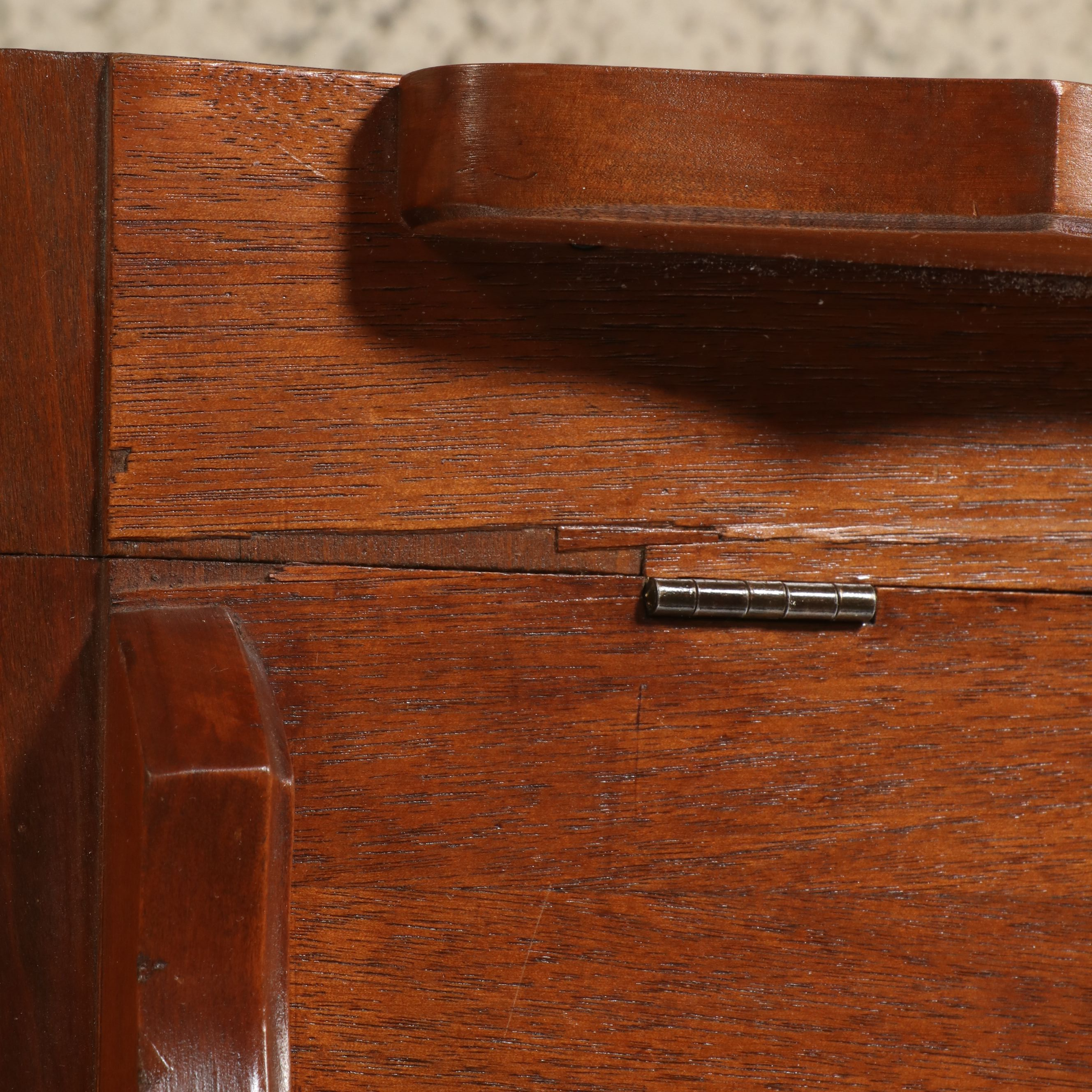Jacobean Style Wooden Chest, Mid to Late 20th Century