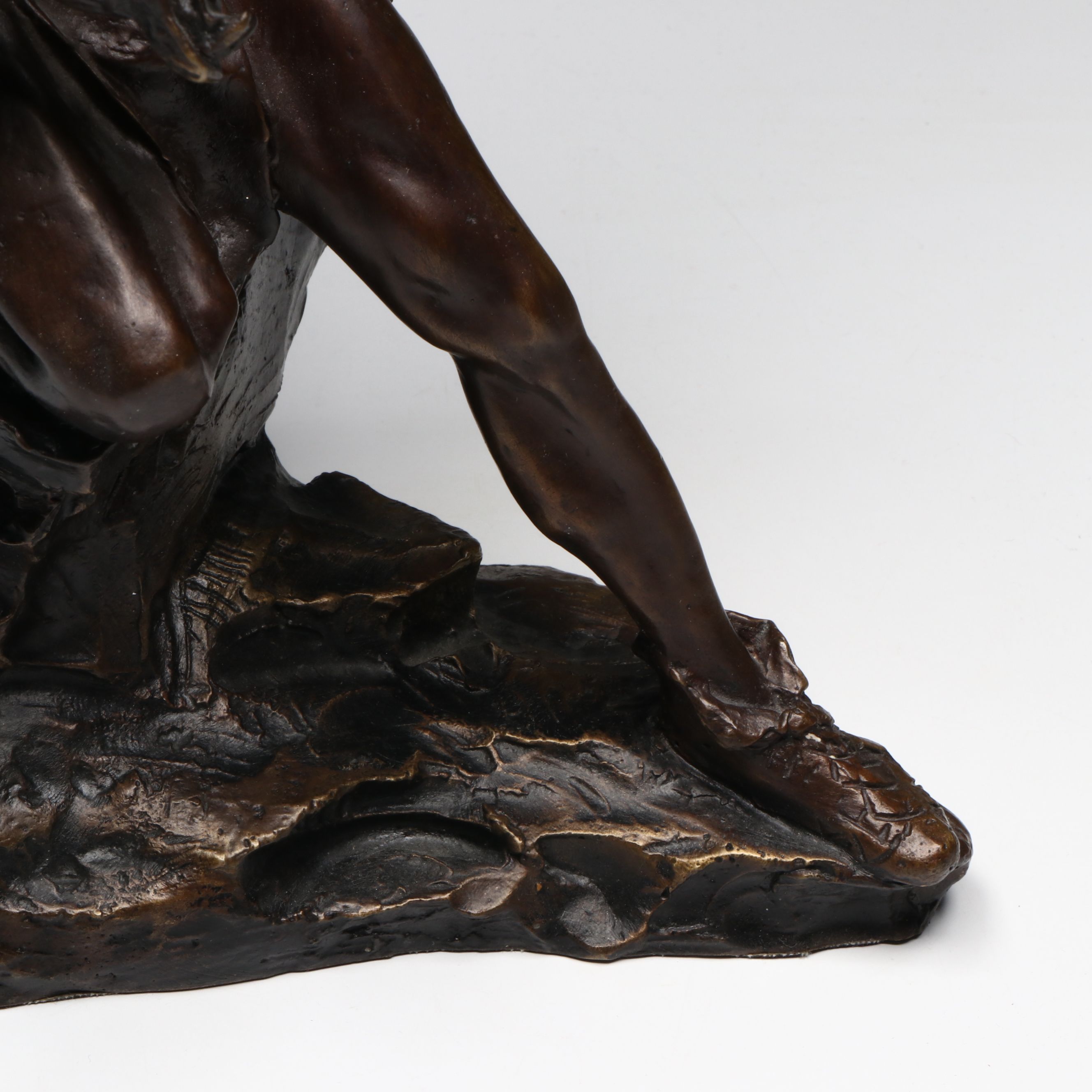 Buck McCain Native American with Mountain Lion and Ceremonial Pipe