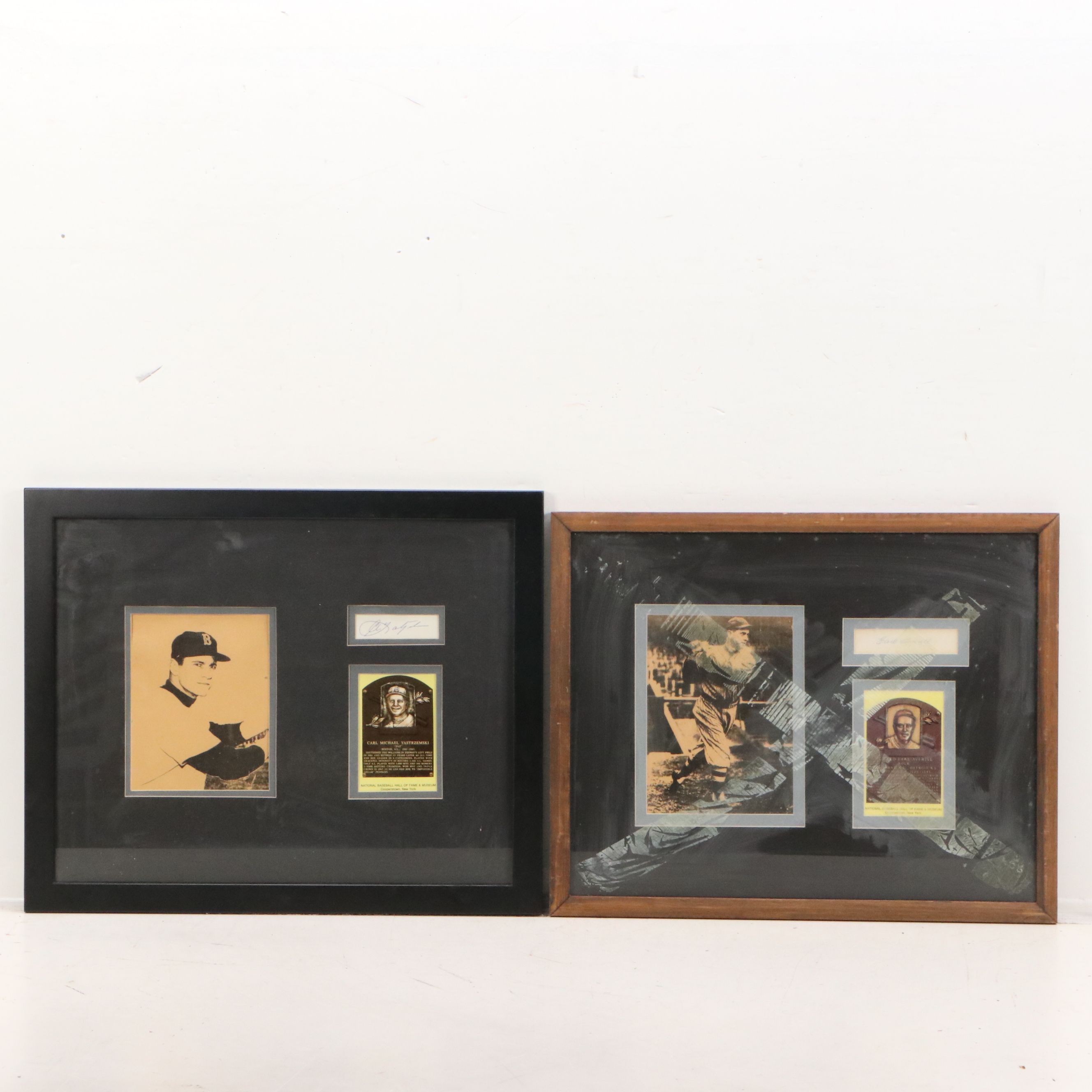 Carl Yastrzemski, Cool Papa Bell, and More Cut Signatures with Displays