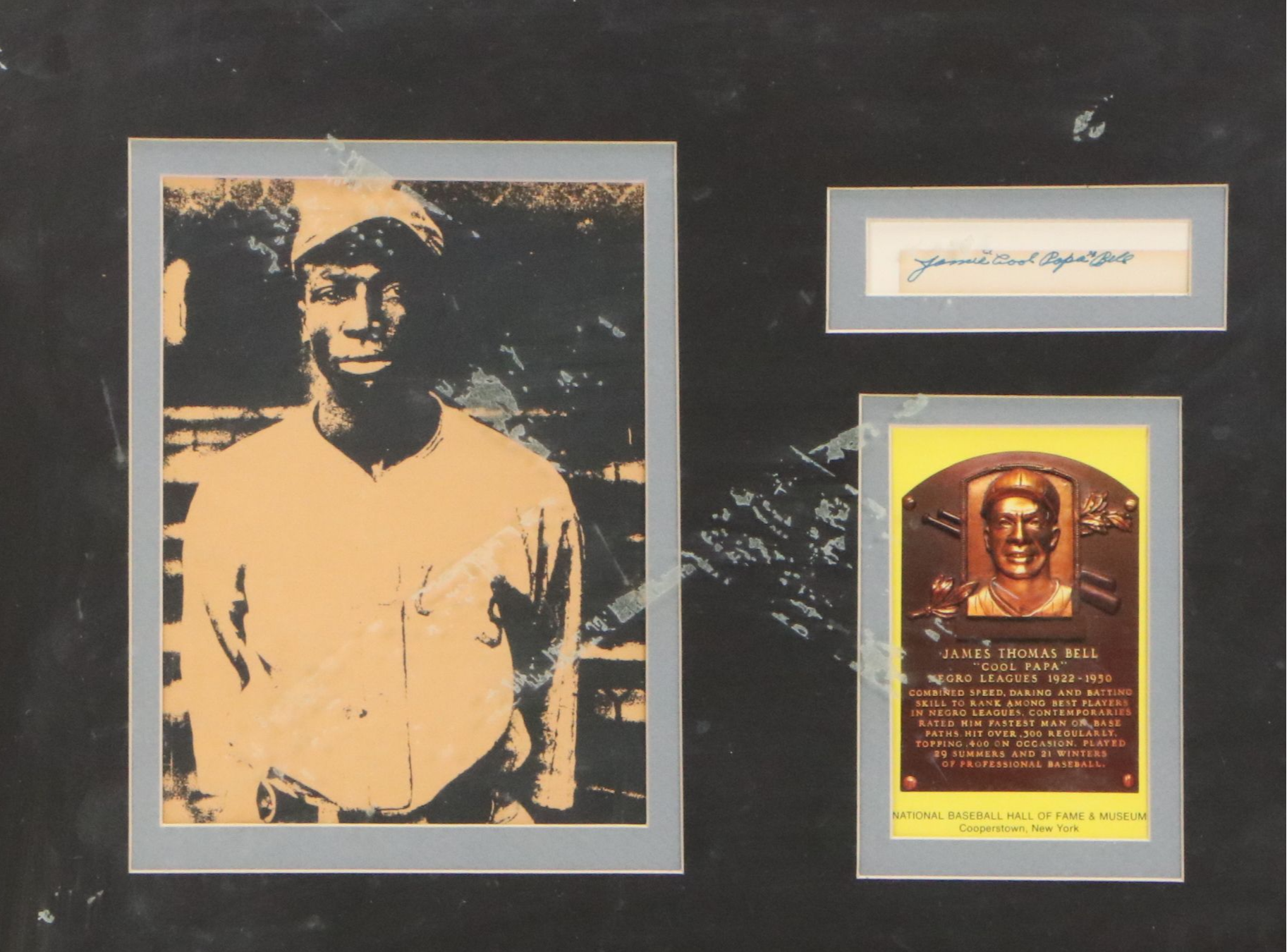 Carl Yastrzemski, Cool Papa Bell, and More Cut Signatures with Displays