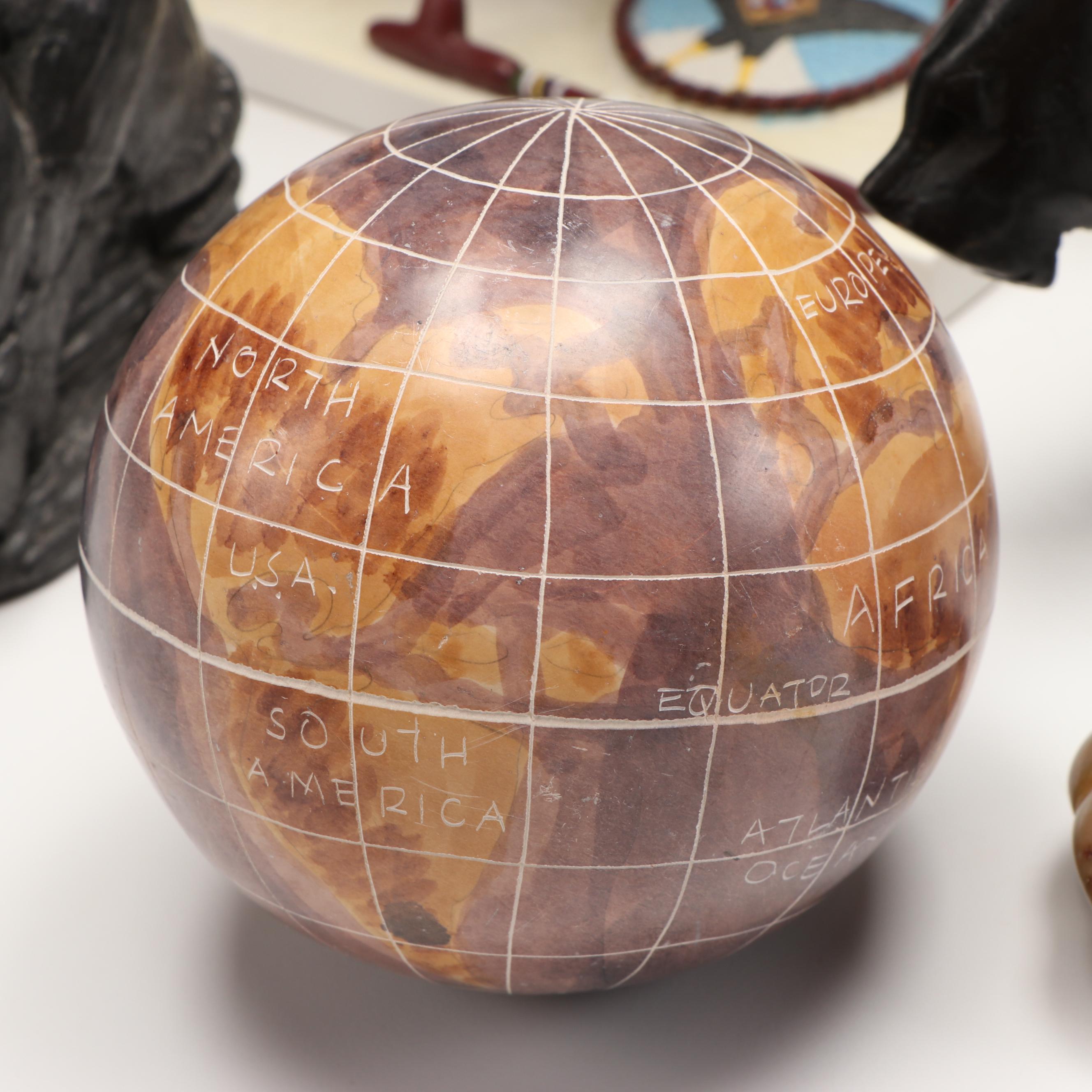 M.A. Brody "Eagle Dancer", "Painted Ponies" Figure, Souvenir Totem and More