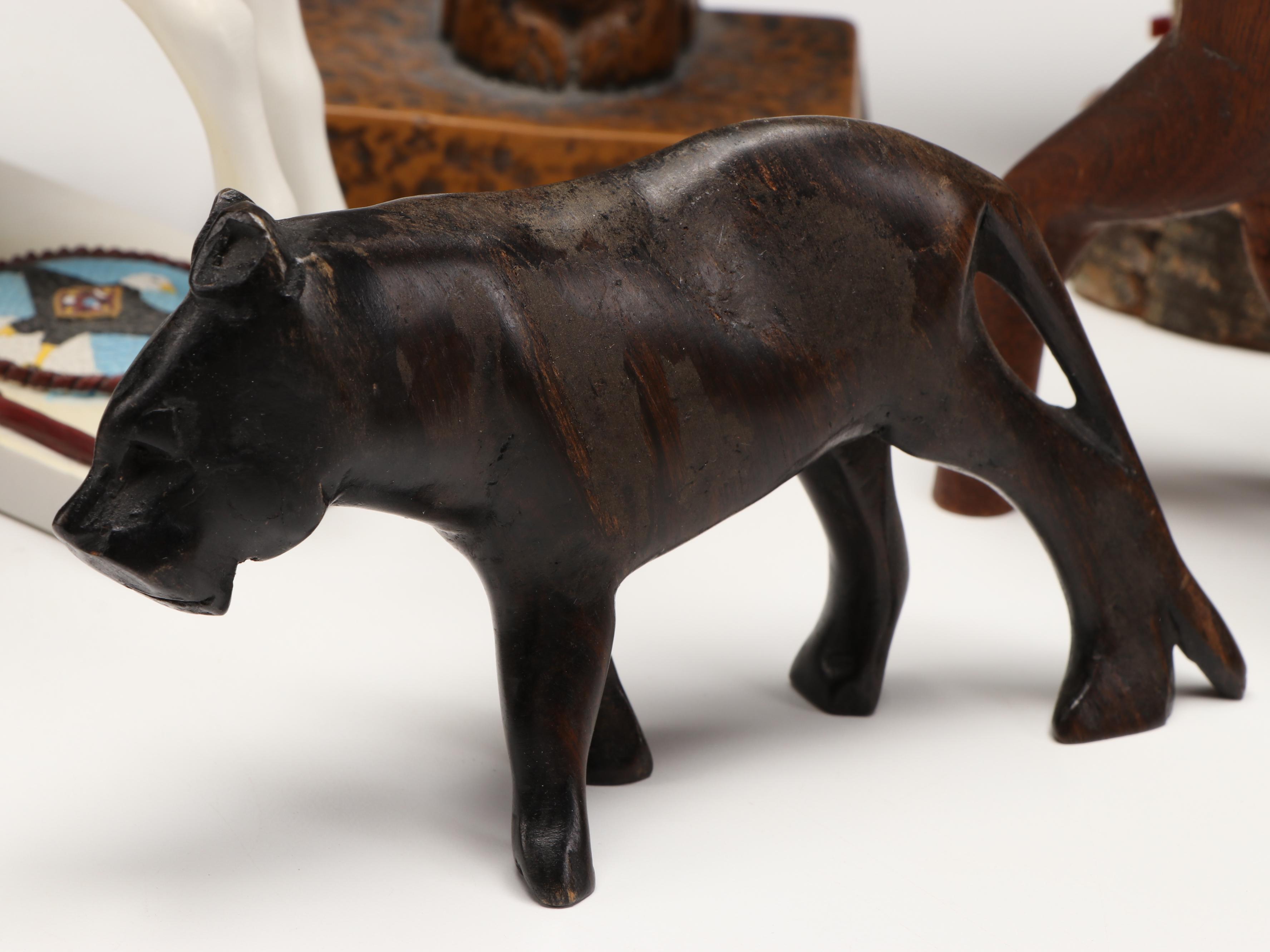 M.A. Brody "Eagle Dancer", "Painted Ponies" Figure, Souvenir Totem and More