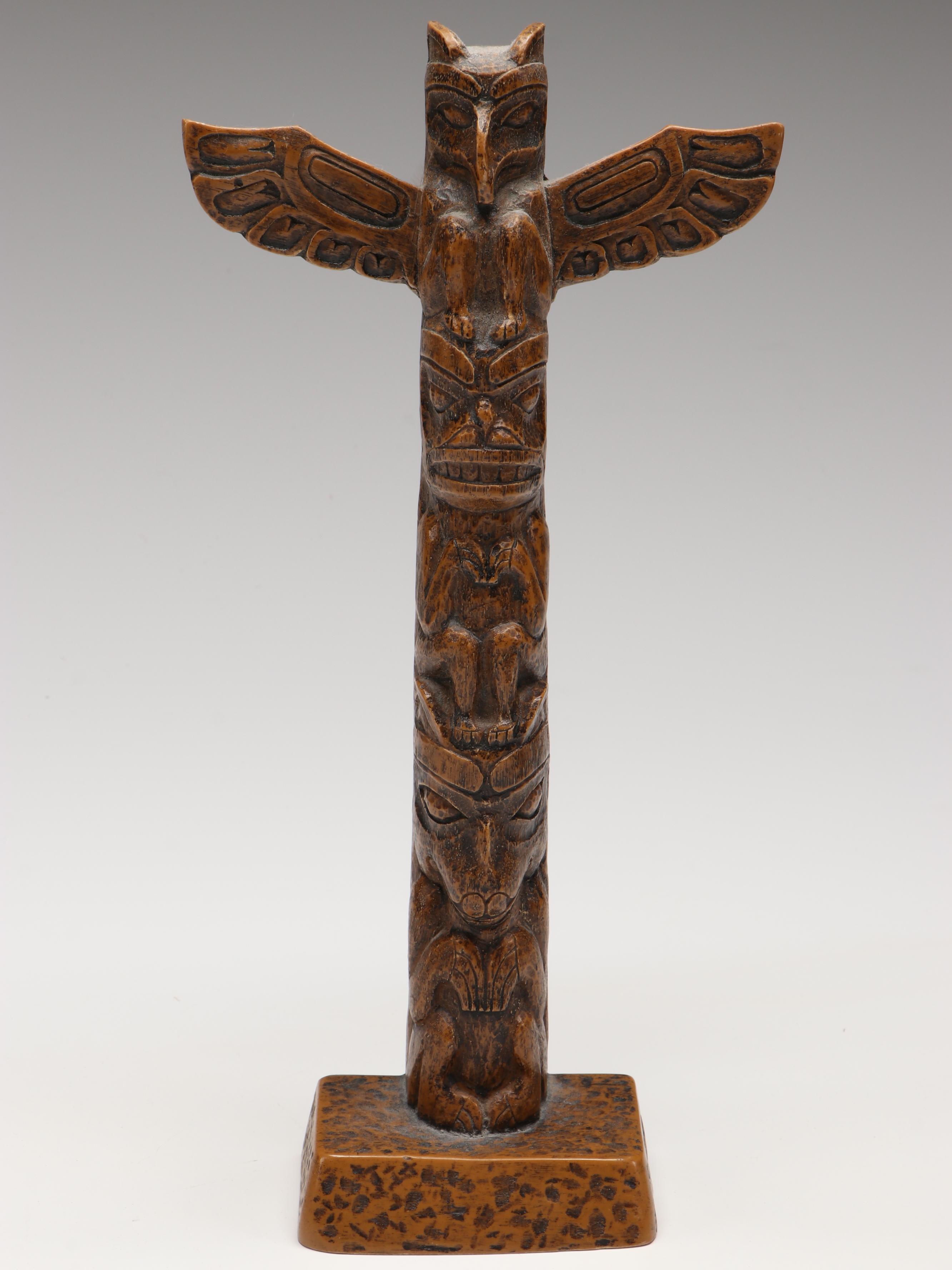 M.A. Brody "Eagle Dancer", "Painted Ponies" Figure, Souvenir Totem and More