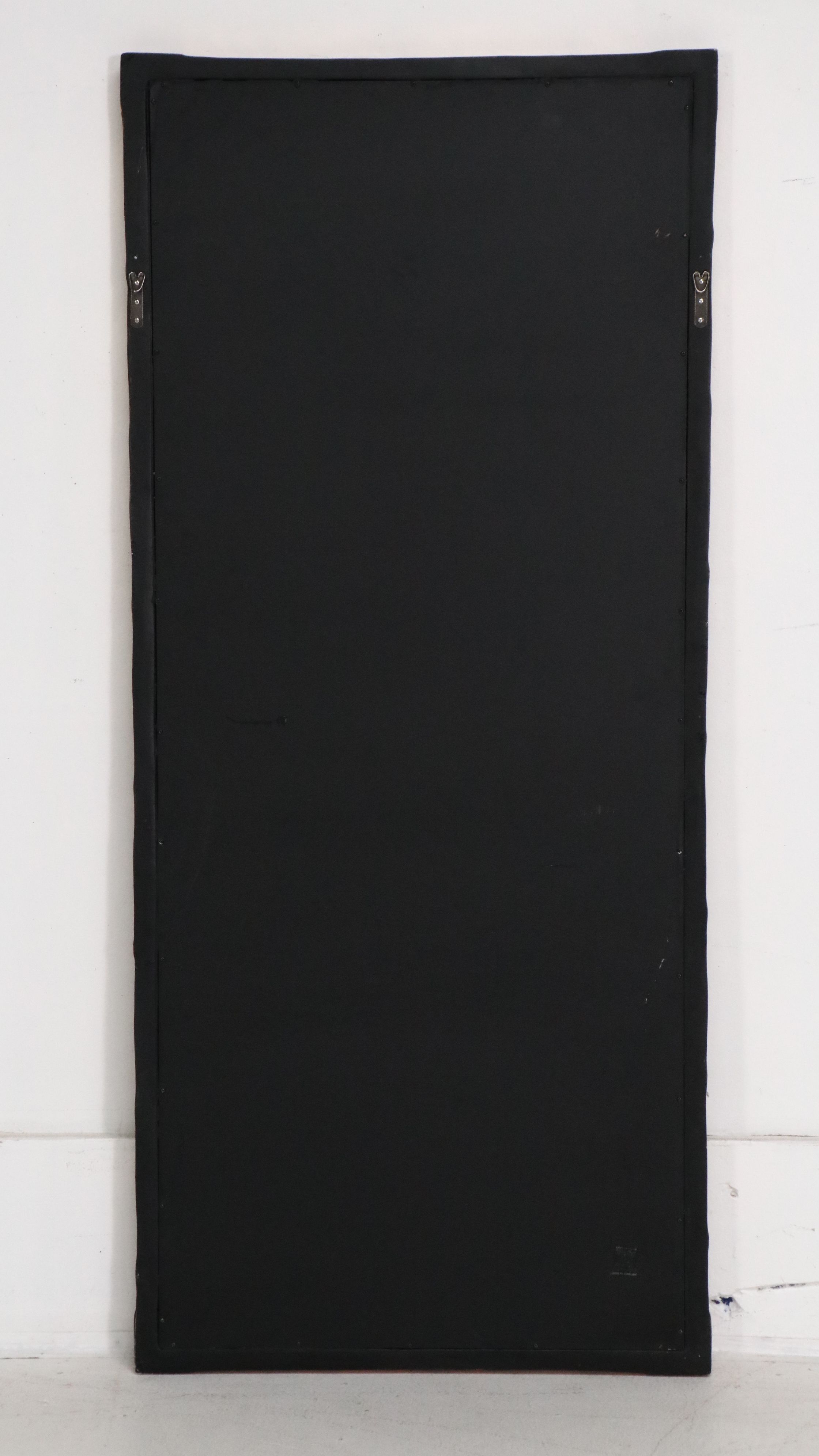 68" Contemporary Gilt Finish Faux Bamboo Full Length Mirror