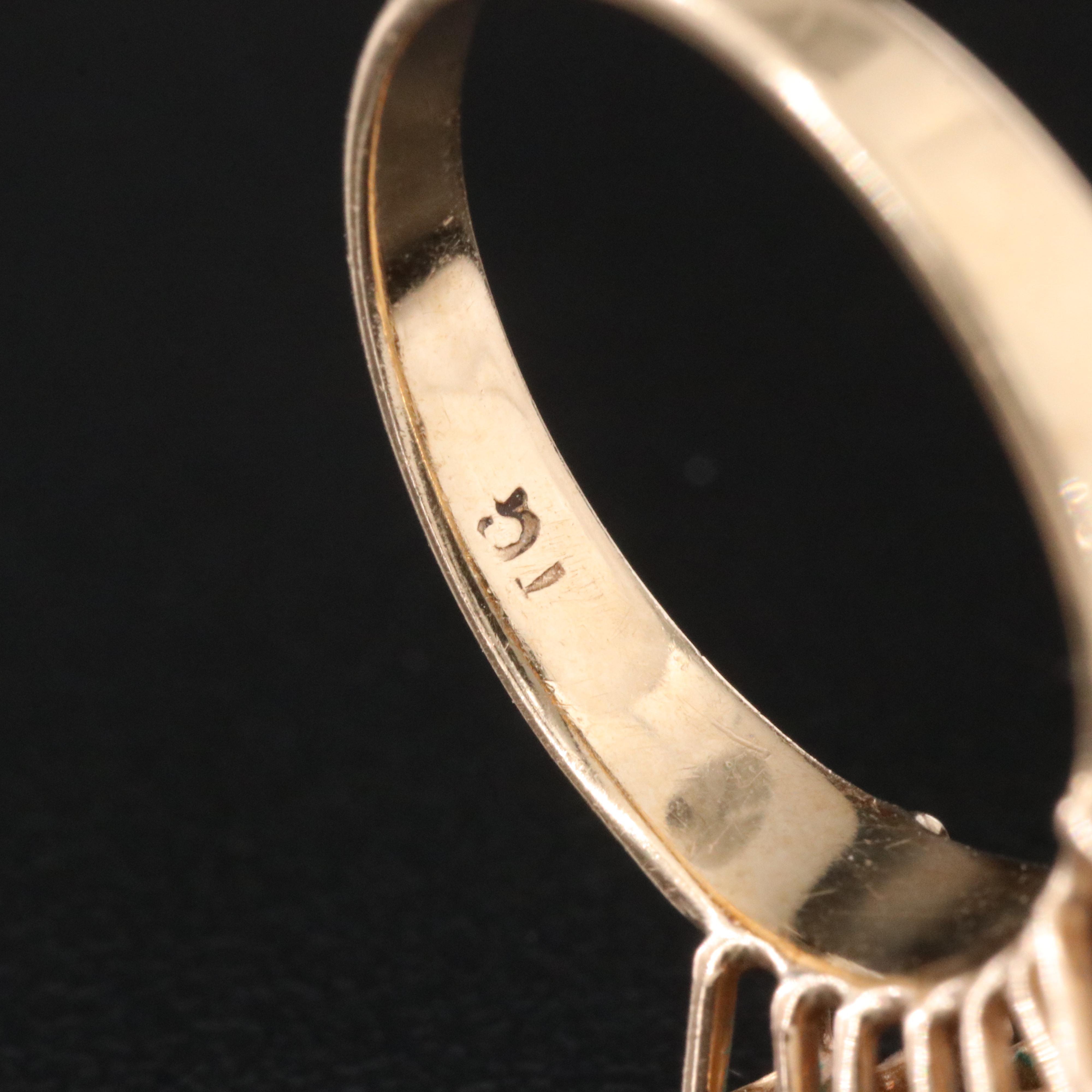 Vintage 14K Ruby Ring