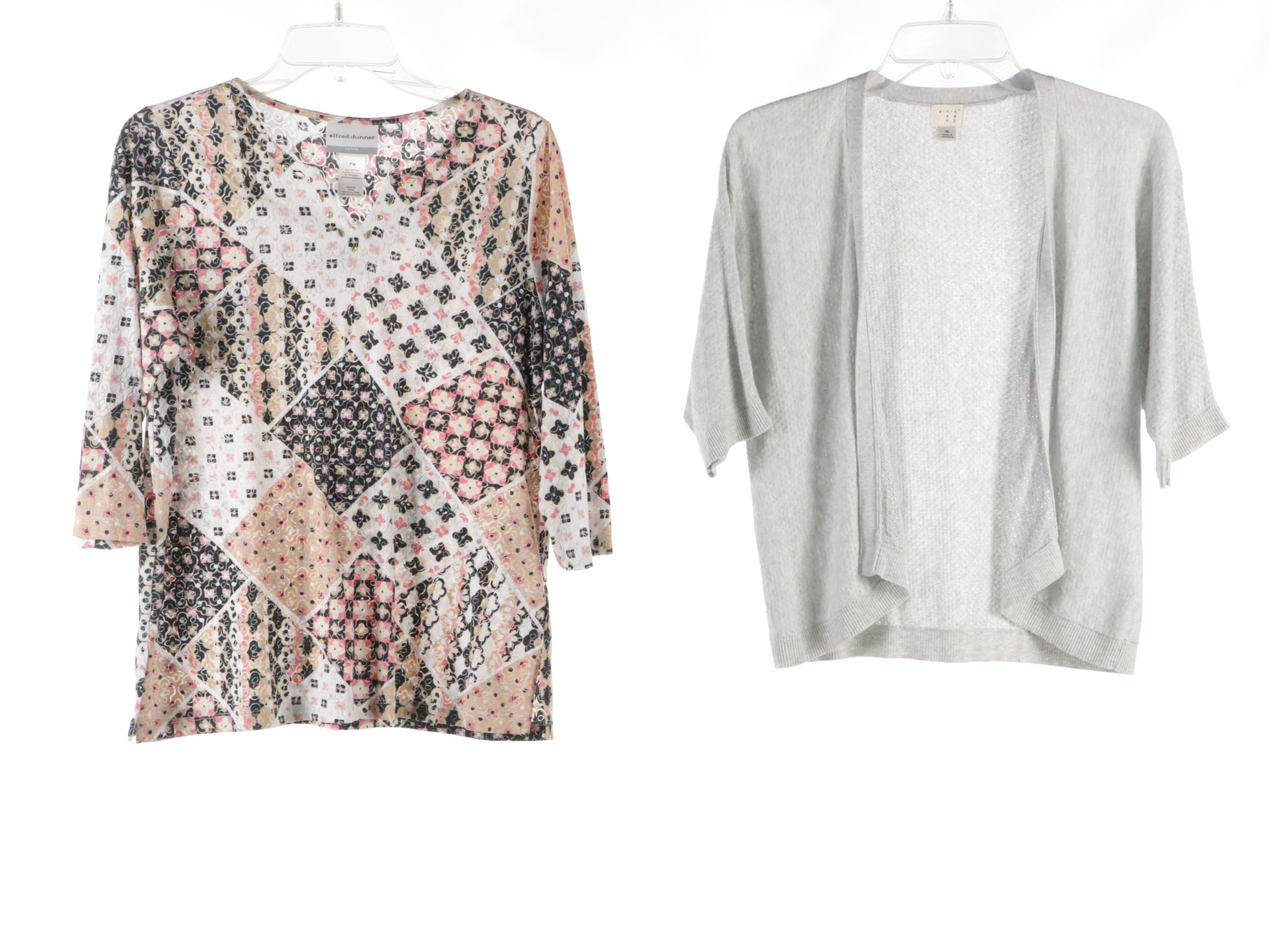 Piazza Sempione Cashmere/Silk Top, Neiman Marcus Cashmere Sweater & More Tops