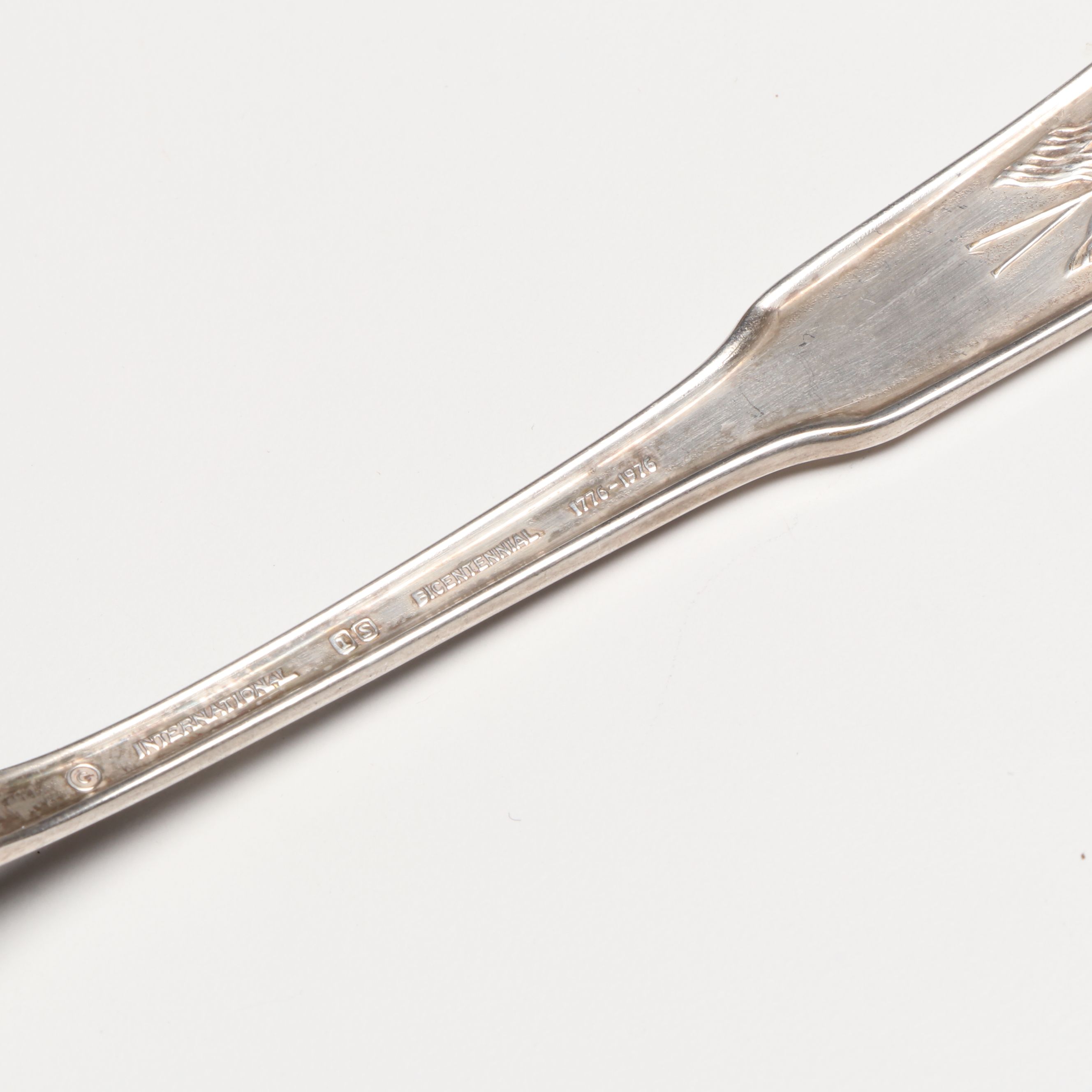 Fostoria American Coin Candy Dish with Historical Figurines and Other Tableware