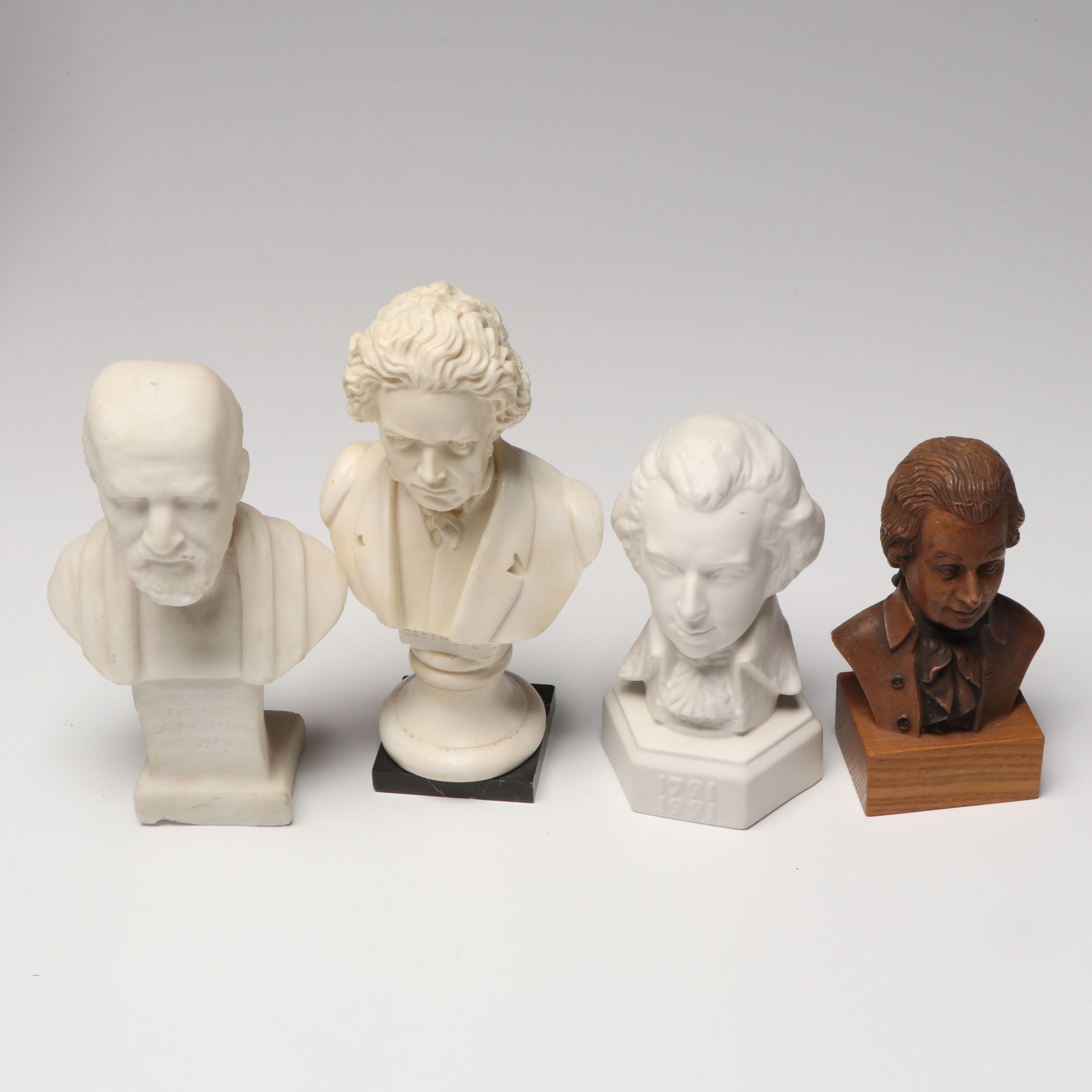 Fostoria American Coin Candy Dish with Historical Figurines and Other Tableware