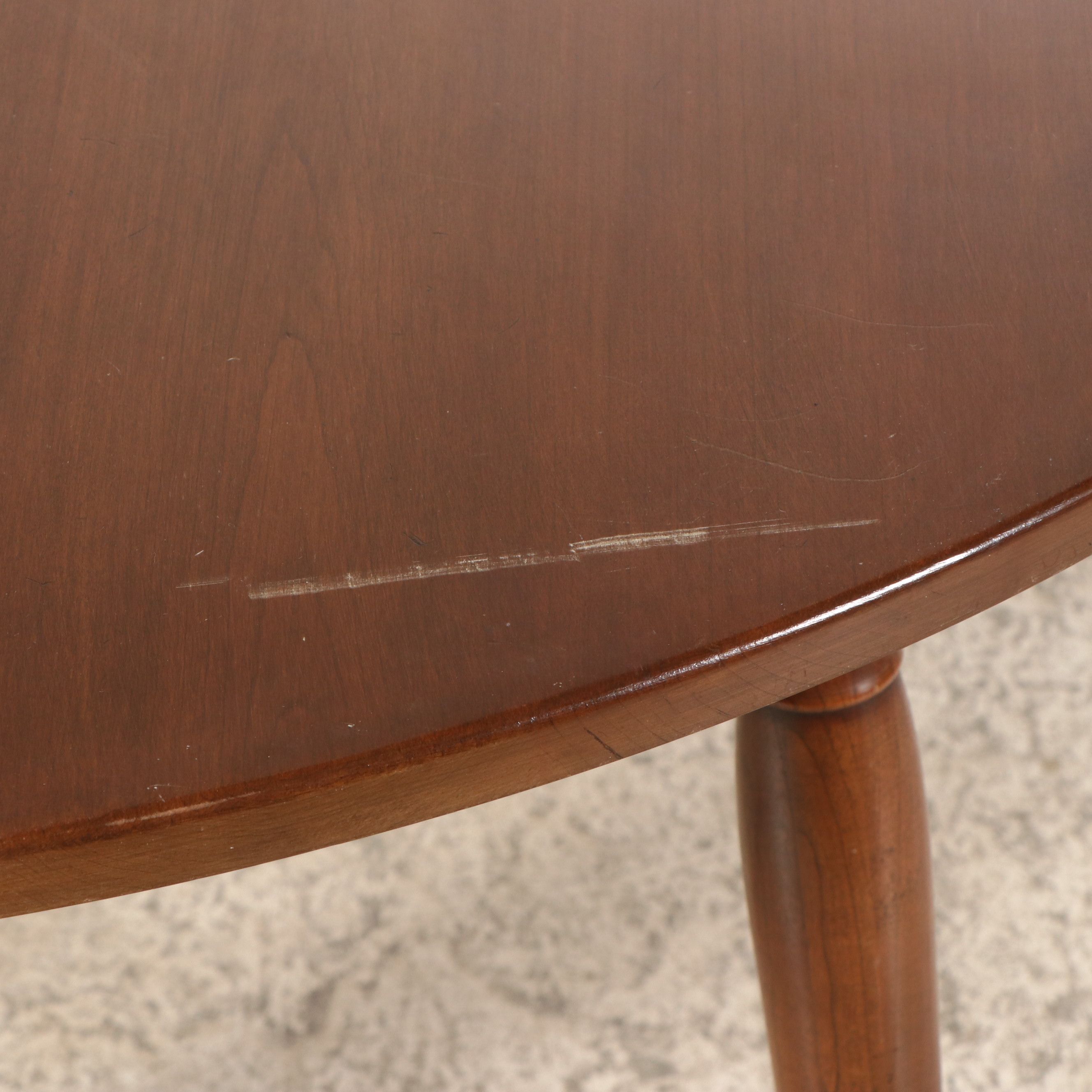 Pennsylvania House Colonial Style Cherry Finish Extending Dining Table