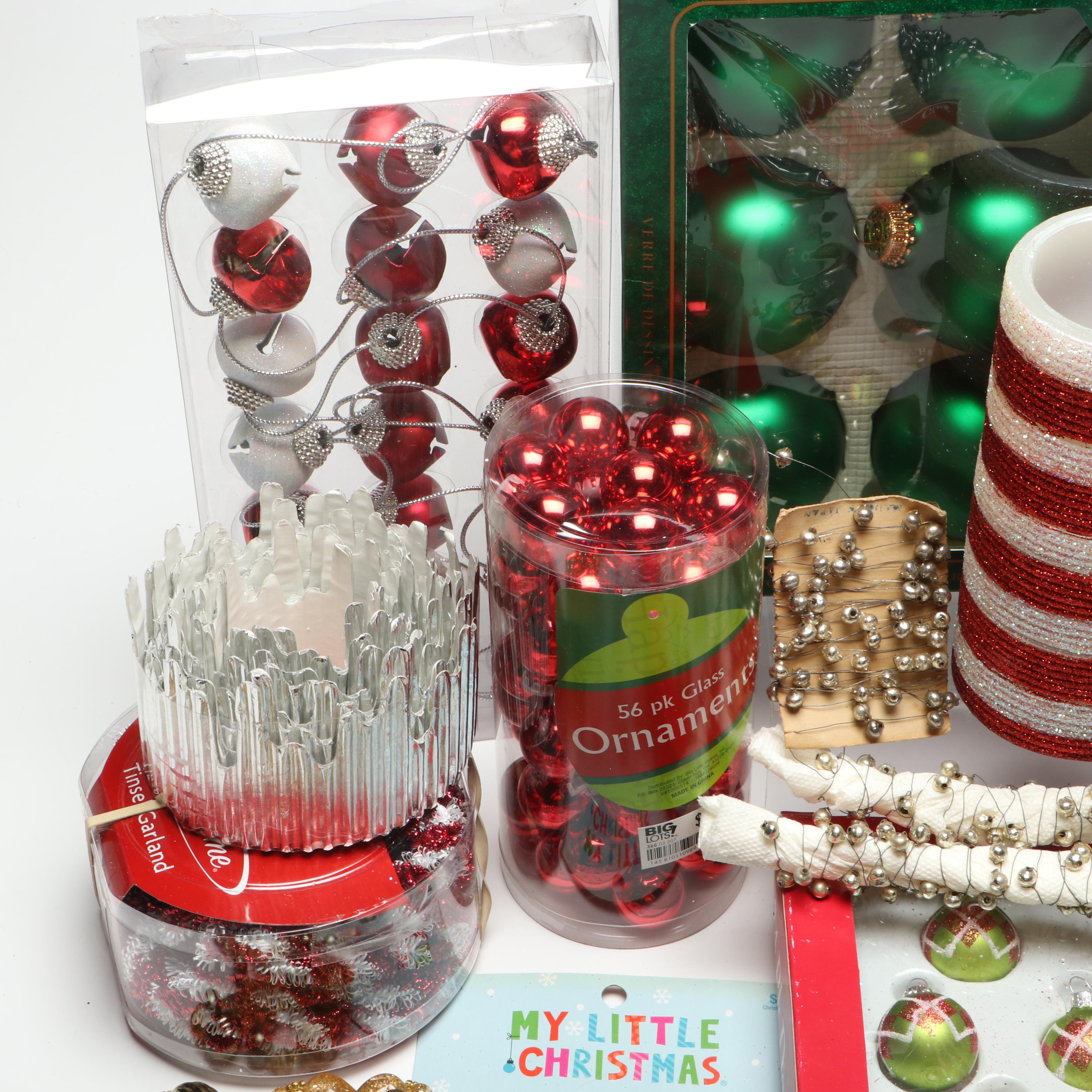 Flameless Candles and Other Christmas Décor