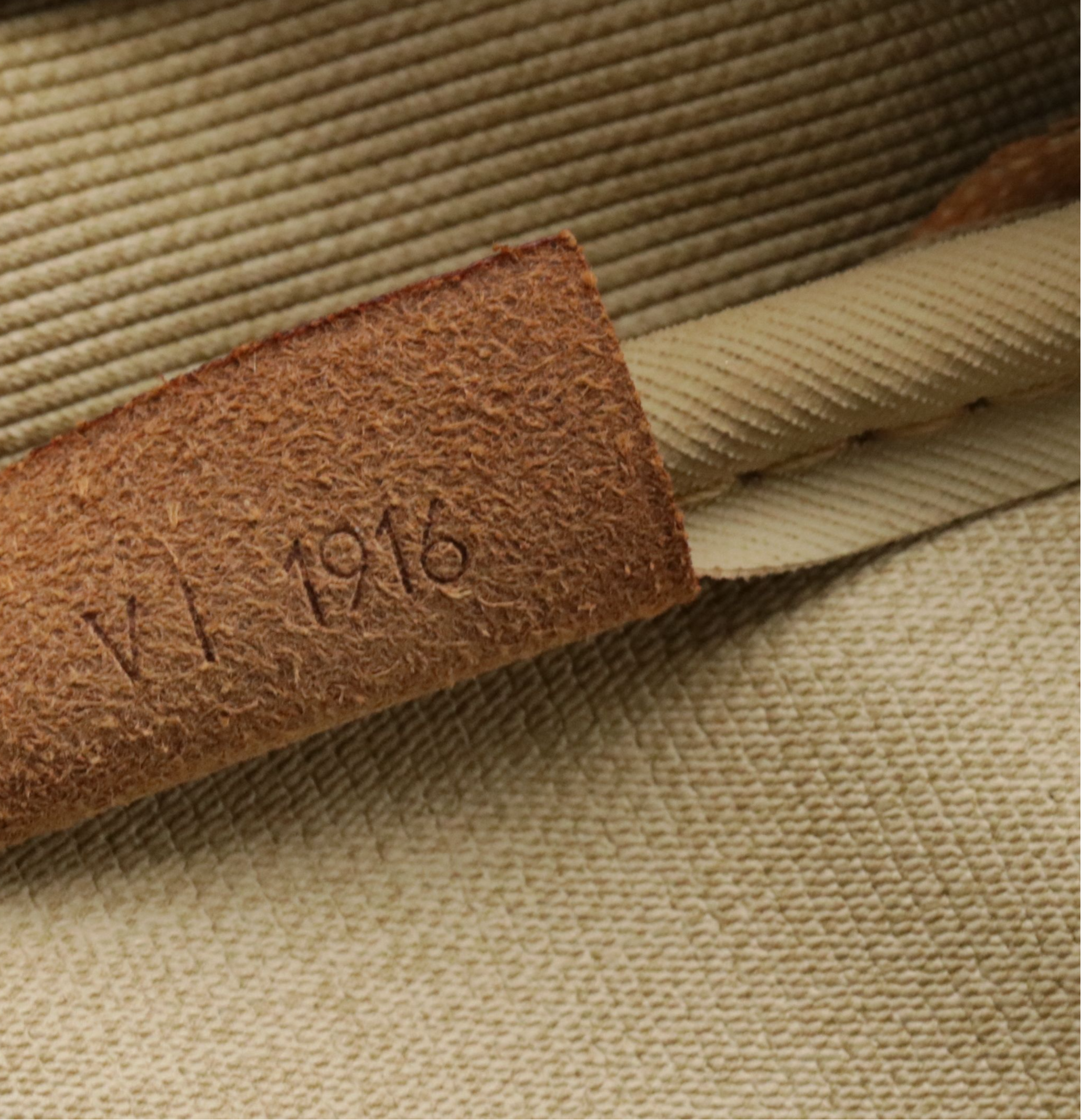 Louis Vuitton Deauville Handbag in Monogram Canvas and Vachetta Leather