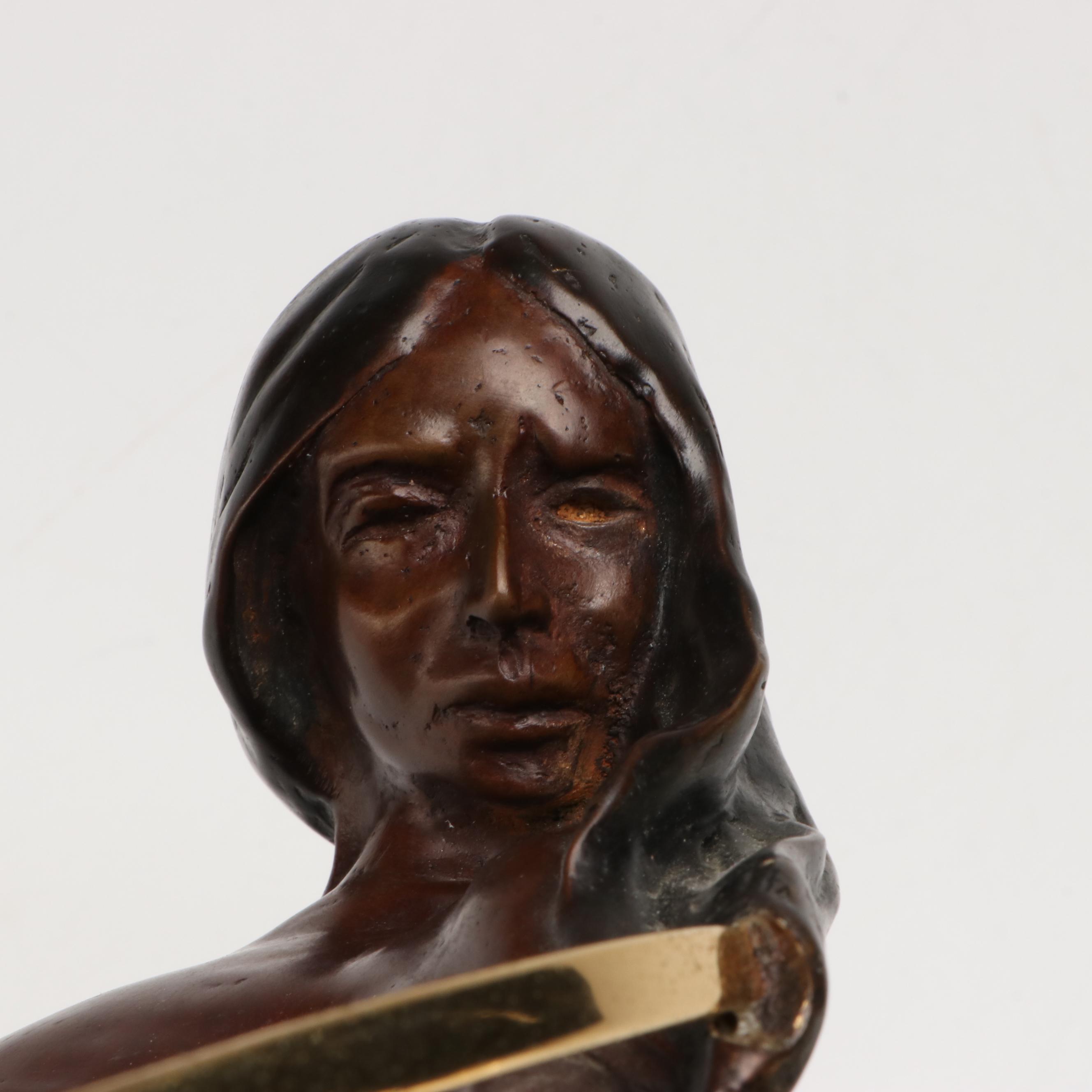 Denny Haskew Bronze Sculpture "Strength of the Maker"