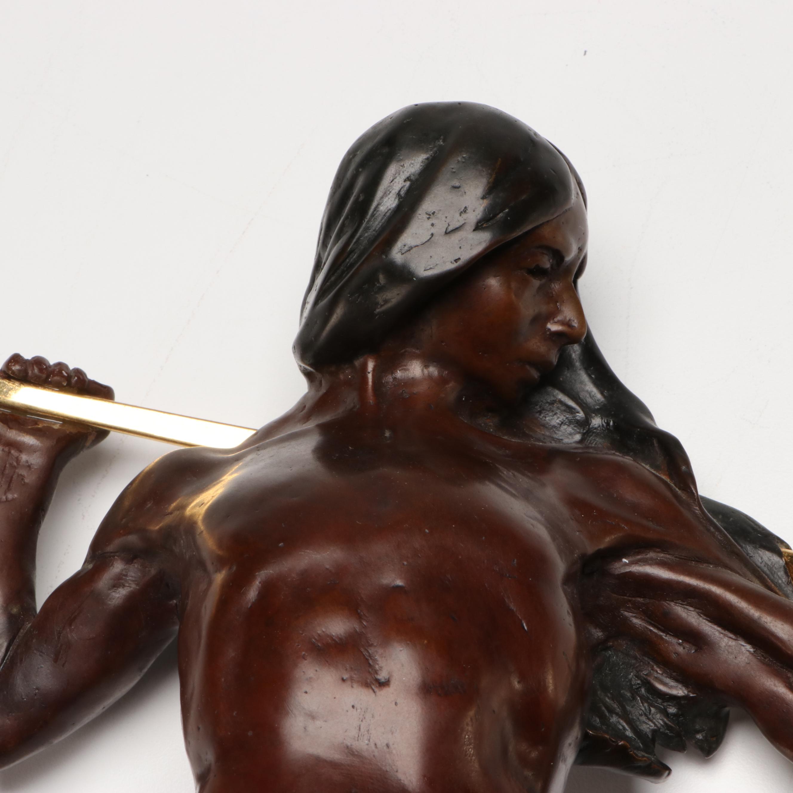 Denny Haskew Bronze Sculpture "Strength of the Maker"