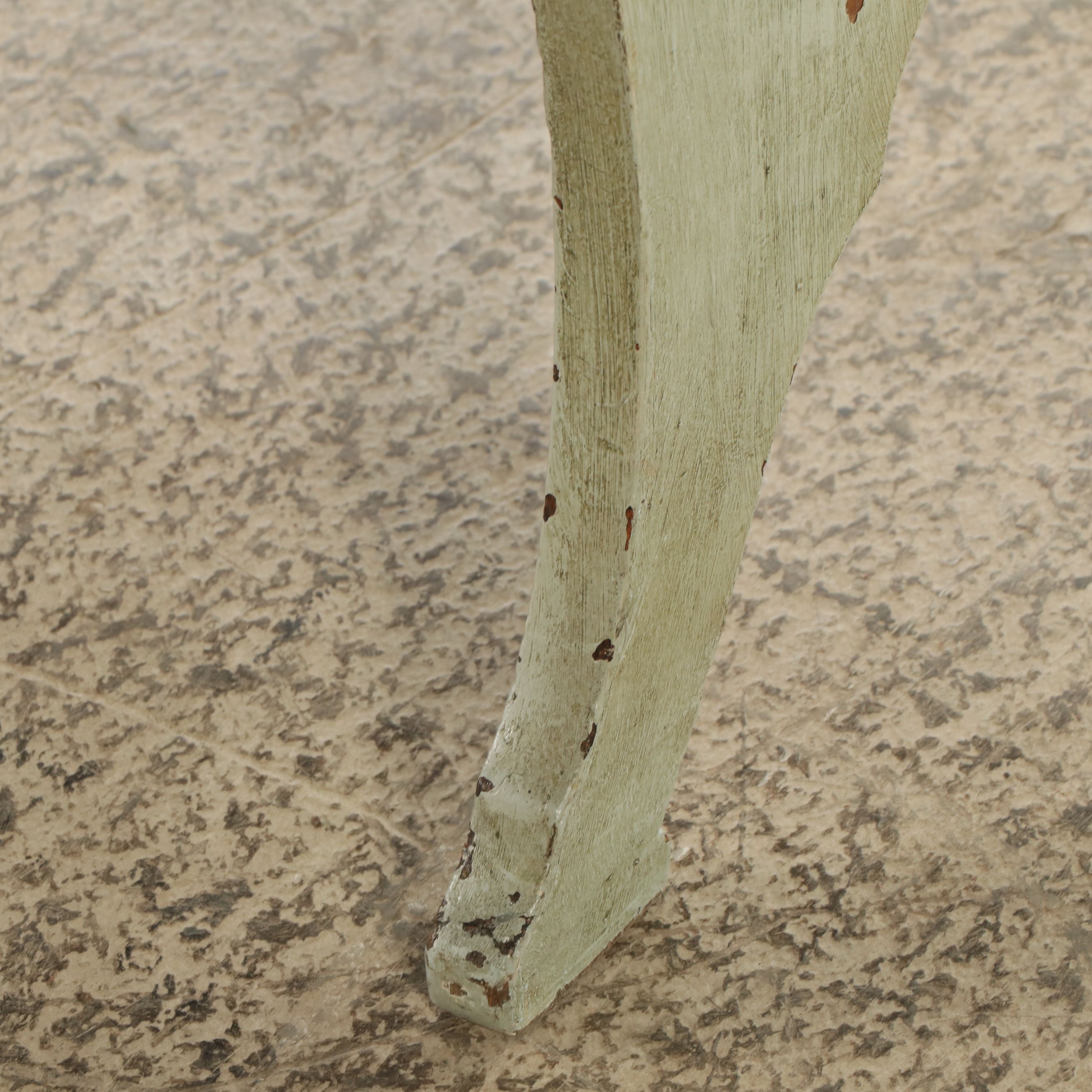 Paint-Decorated and Leaded Glass Secretary, Early 20th Century